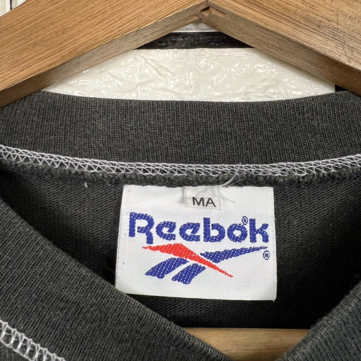 Reebok Vintage 90’s REEBOK Half Button LS T Shirt #4225-C192 Size US M / EU 48-50 / 2 - 11 Thumbnail