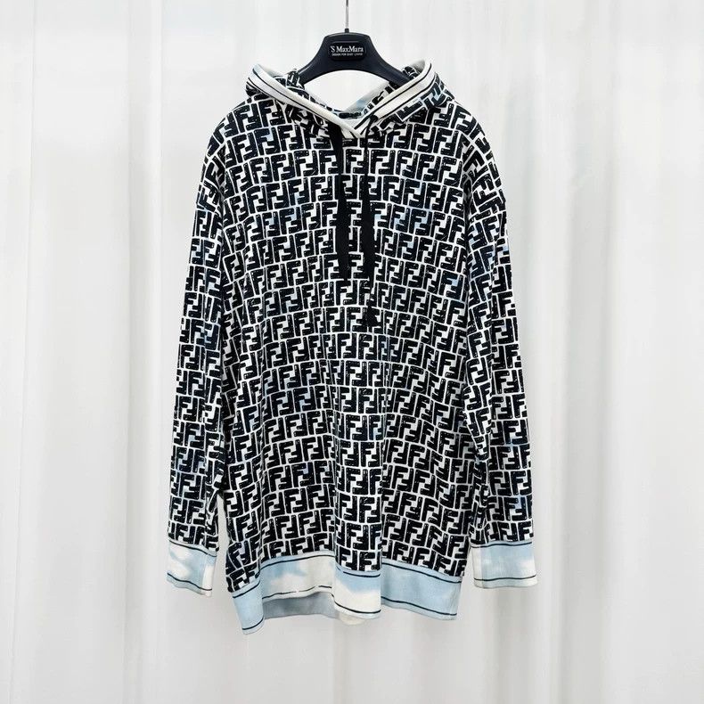 Fendi Fendi California Sky FF Print Hoodie Size US S / EU 44-46 / 1 - 1 Thumbnail