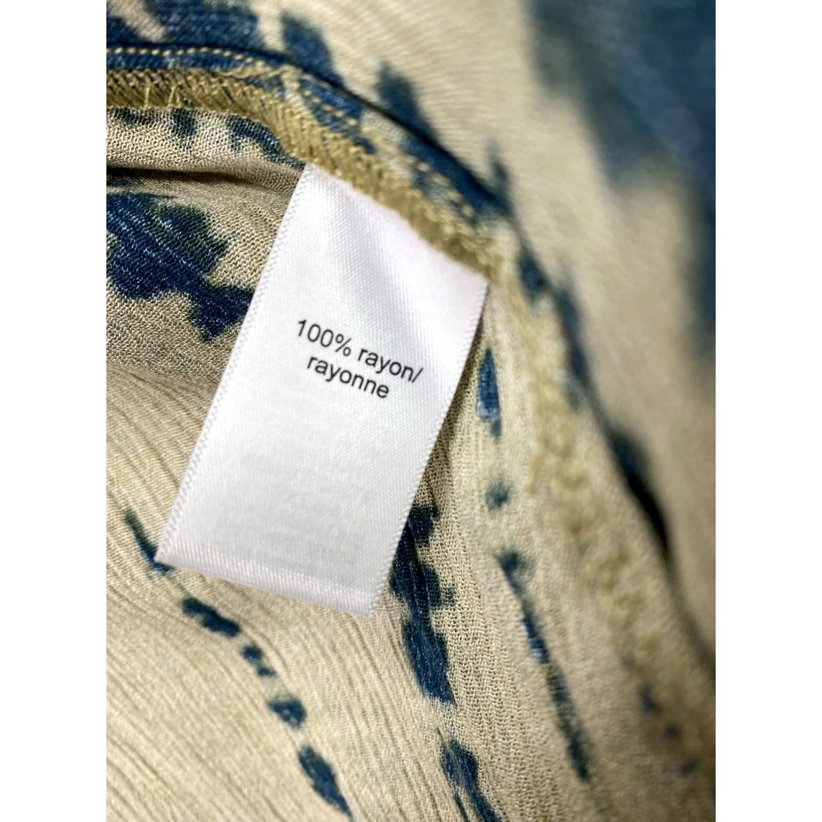Vintage Maurices Open Front Cardigan 1X Green Tie Dye Hippie Duster Boho Cover Up NWT Shirt Womens Size XL / US 12-14 / IT 48-50 - 4 Thumbnail