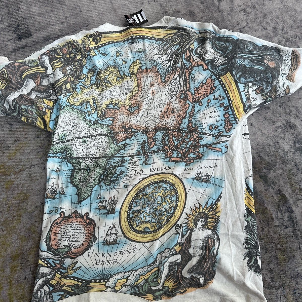 Fruit Of The Loom Vintage atlas fotl 90s Size US XXL / EU 58 / 5 - 6 Thumbnail