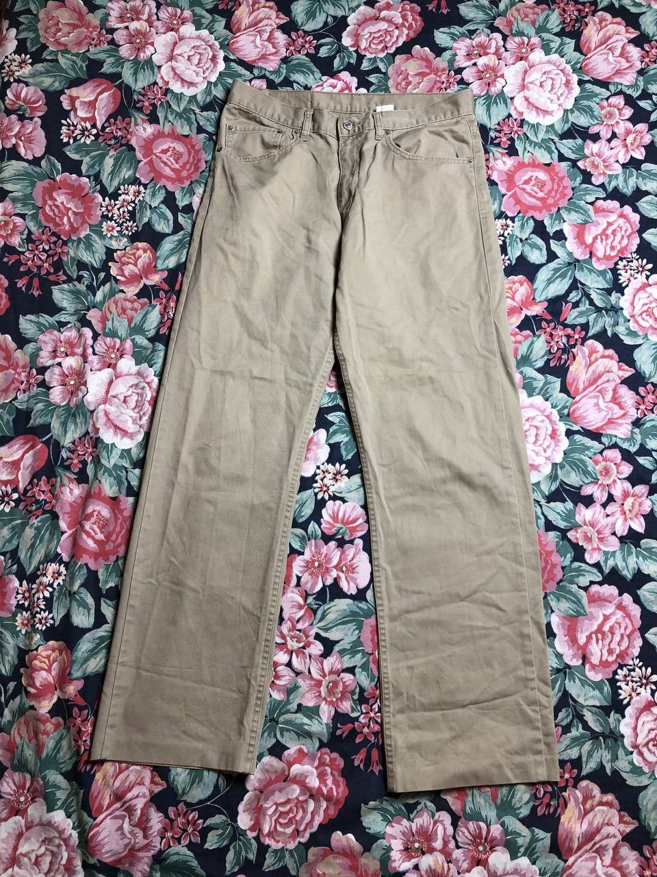 Levi's Levi's 505 Regular Fit Straight Leg streetwear jeans Size US 34 / EU 50 - 6 Thumbnail