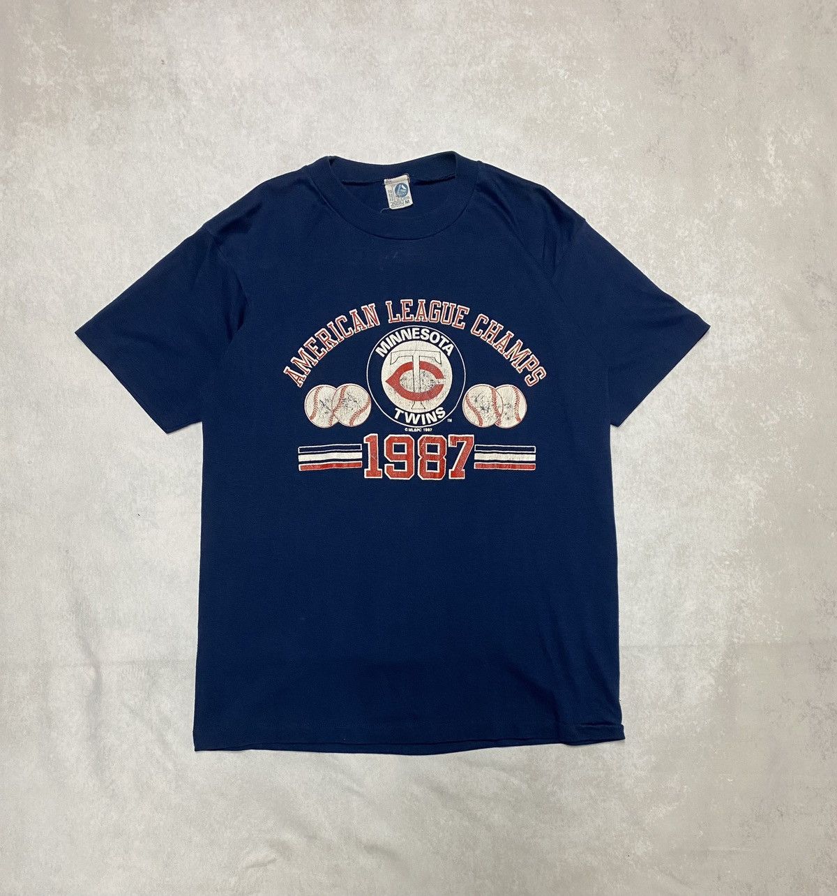 MLB × Vintage Crazy Vintage MLB Y2K Streetwear 80’s Minnesota Twins Tee S Size US S / EU 44-46 / 1 - 1 Thumbnail