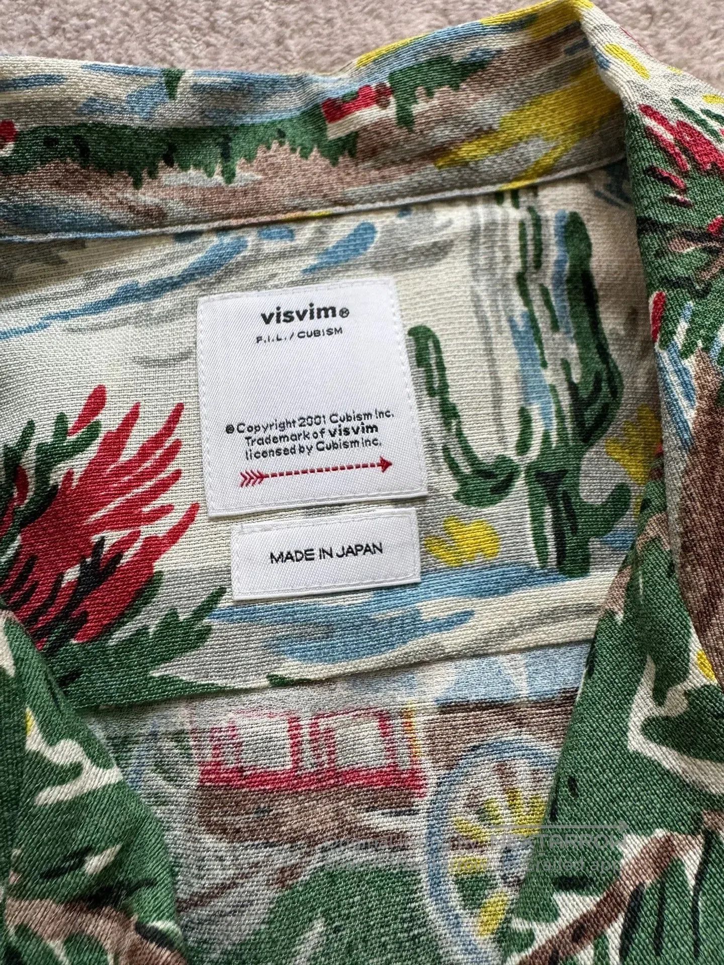 Visvim visvim crosby shirt short sleeve wash. Size US M / EU 48-50 / 2 - 2 Thumbnail