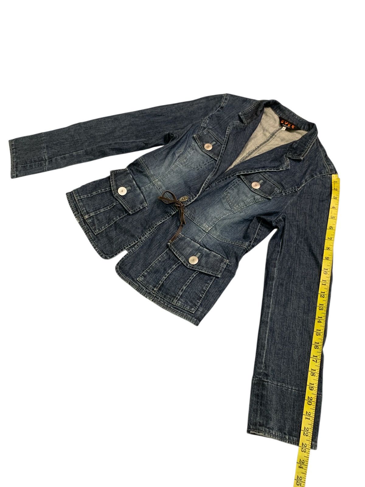 Krizia Rare Design Evex By Krizia Denim Jacket Size S / US 4 / IT 40 - 11 Thumbnail