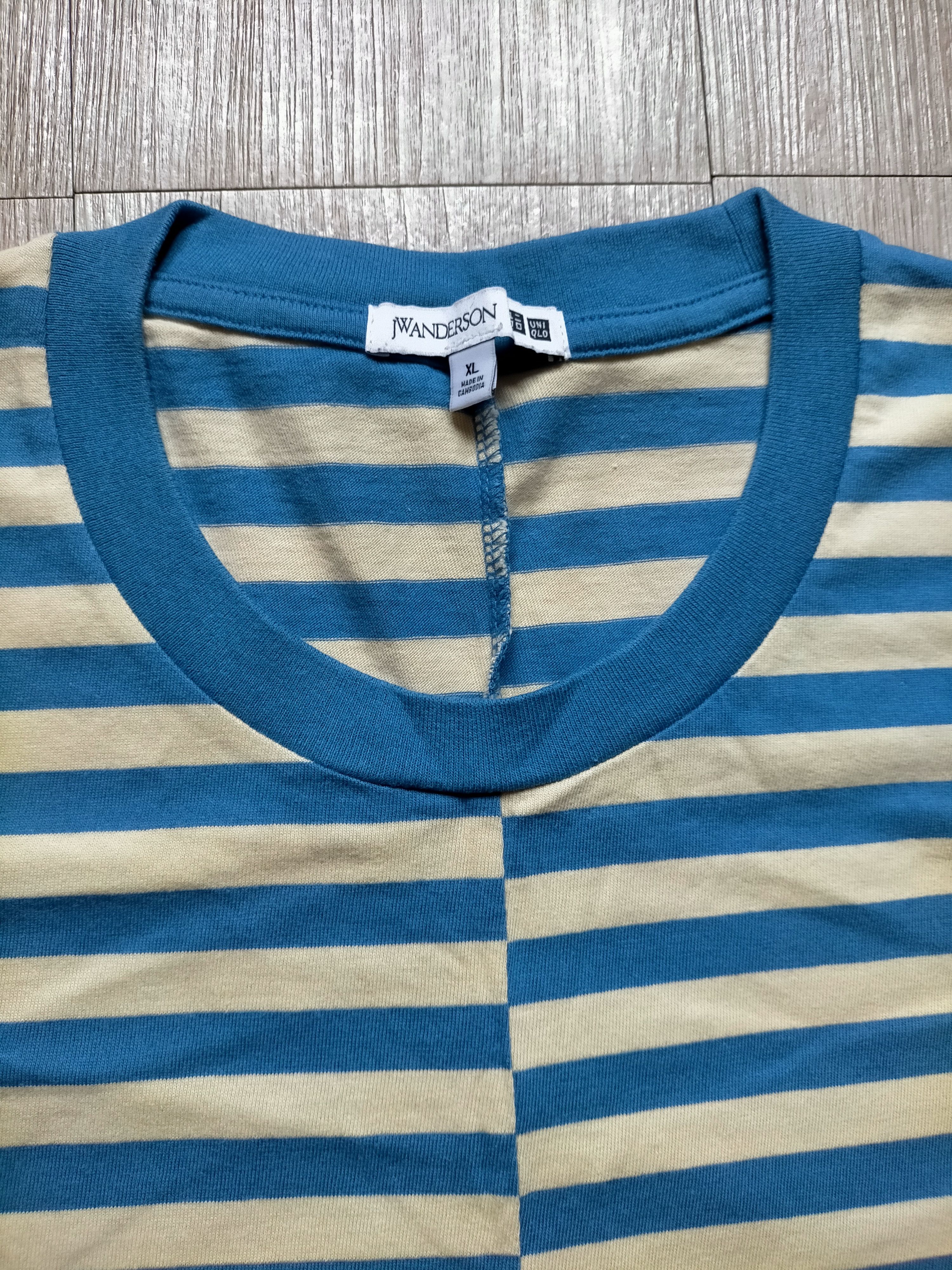 JW Anderson J.W Anderson x Uniqlo Stripe Pocke tee Size US XL / EU 56 / 4 - 3 Thumbnail