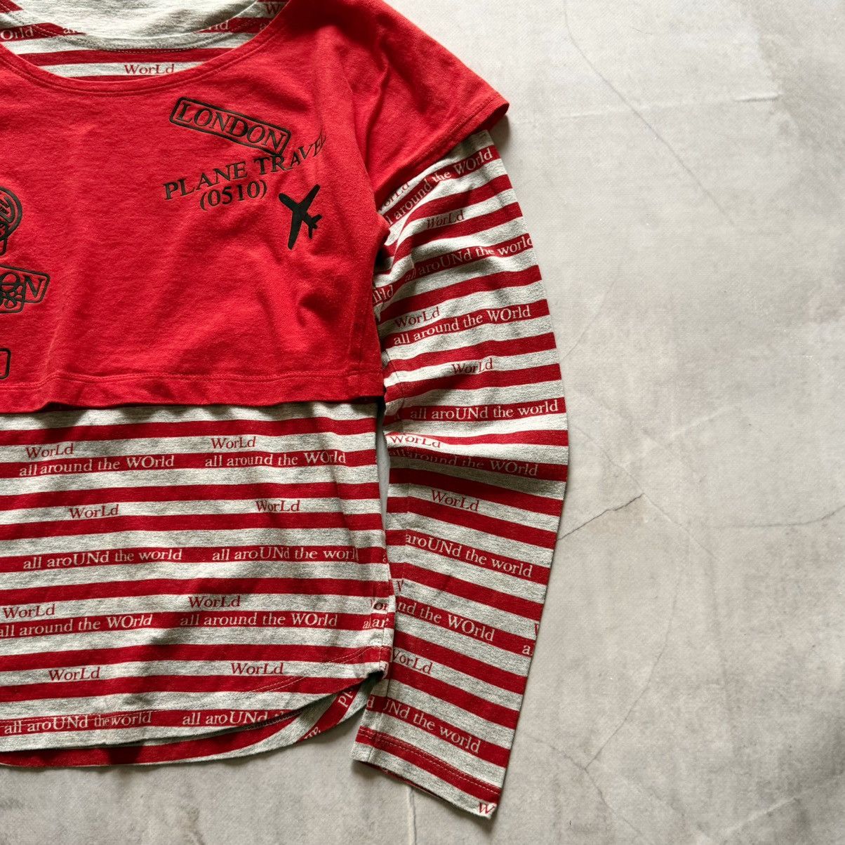 Hysteric Glamour Cute England Striped Long Sleeve Tee Hysteric Glamour Vibe Size S / US 4 / IT 40 - 5 Thumbnail