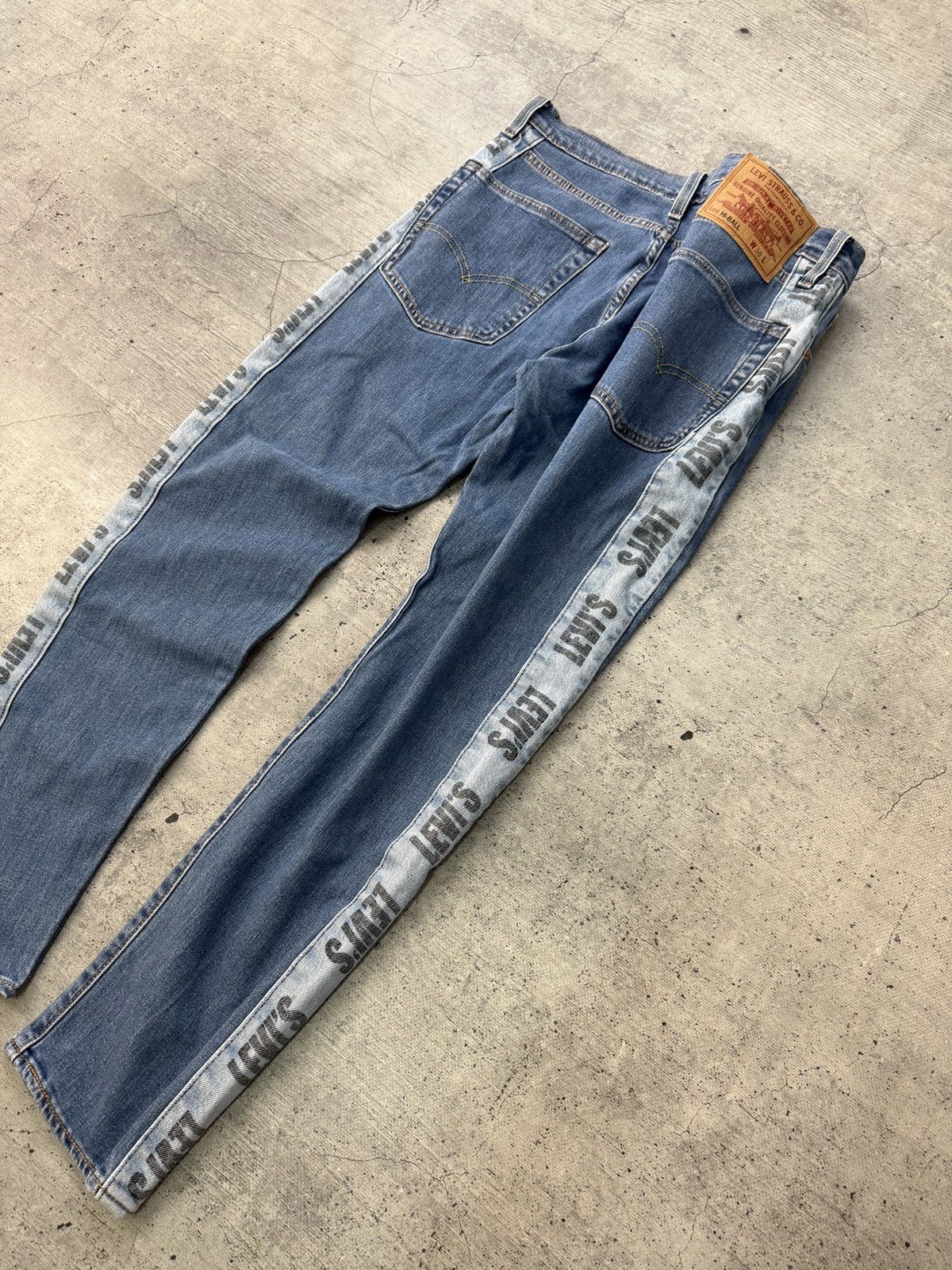 Levi's Vintage Levi’s Big E Hi Ball Light Blue Denim Jeans 30x30 Size US 30 / EU 46 - 7 Thumbnail