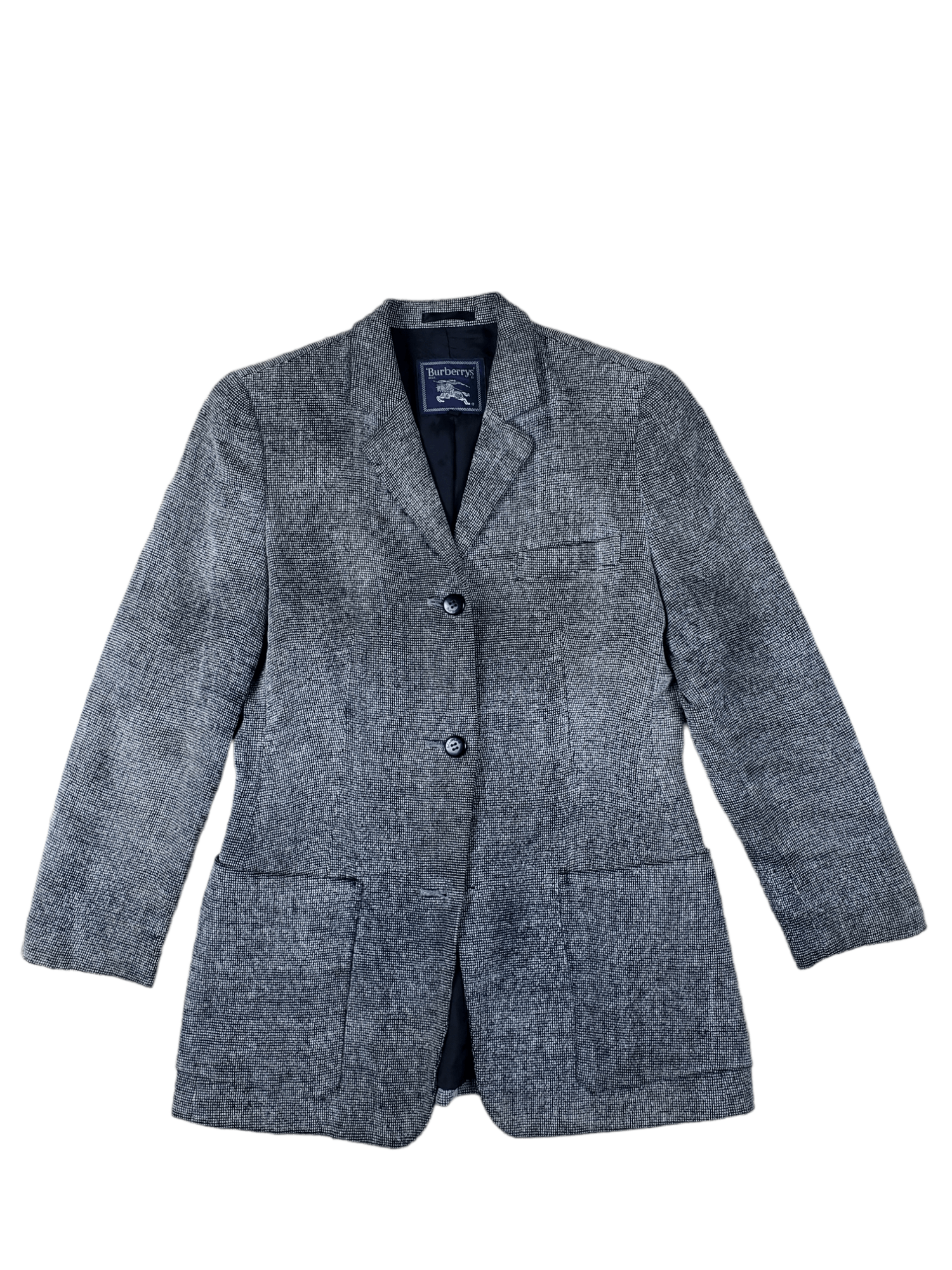 image of Burberry Prorsum Burberry Jacket Coat in Grey, Women's (Size XS)