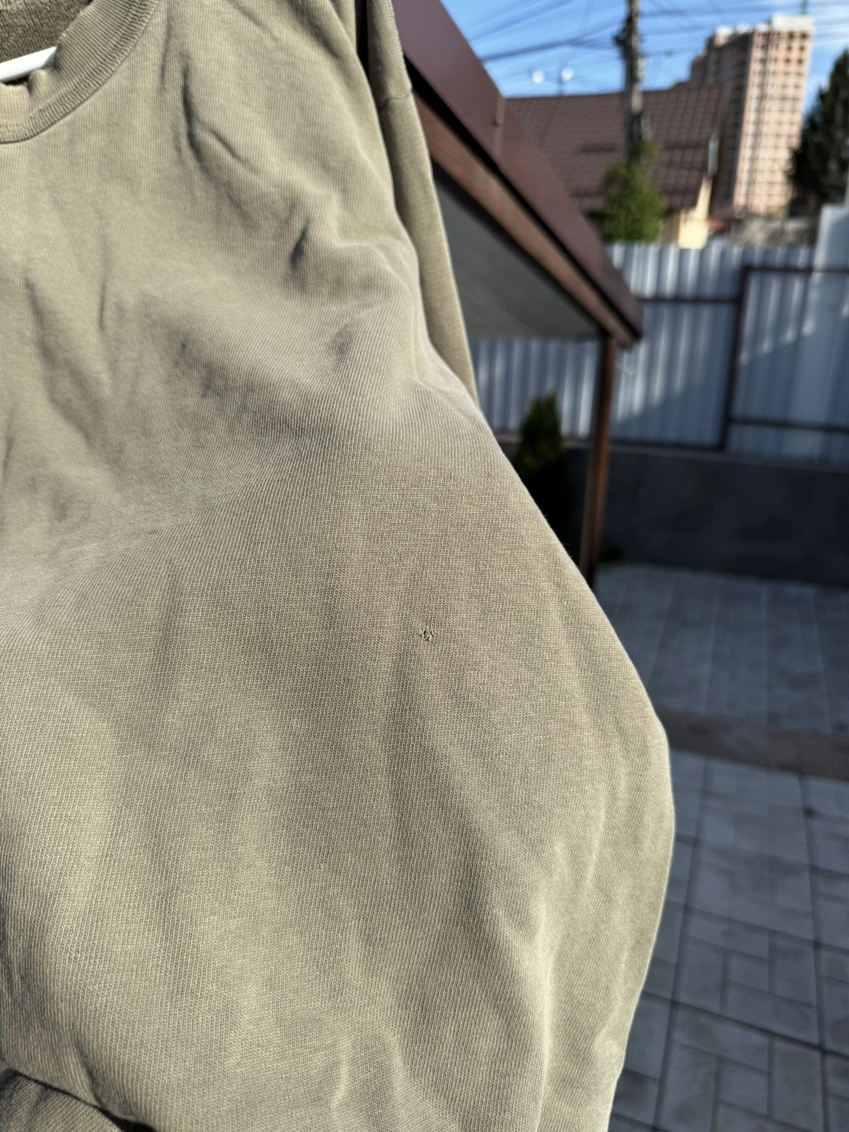 Other Balenciaga Type Blank Army Sweatshirt Size US L / EU 52-54 / 3 - 4 Thumbnail