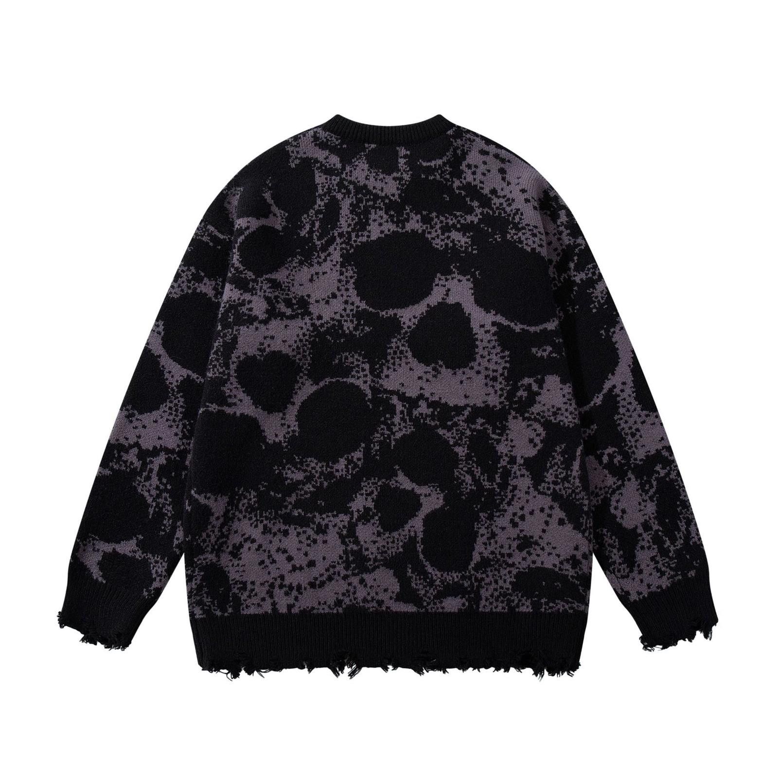 Japanese Brand Dark Skull Destroyed Knit Sweater Size US M / EU 48-50 / 2 - 3 Thumbnail