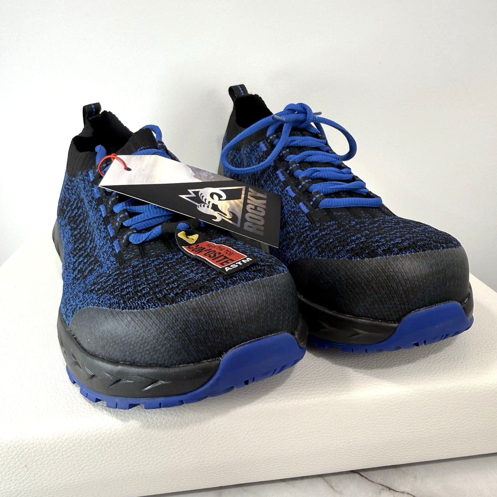 Rocky Rocky Safety Workknit Black/Blue Safety Wo's Size 9.5M Size US 9.5 / IT 39.5 - 7 Thumbnail