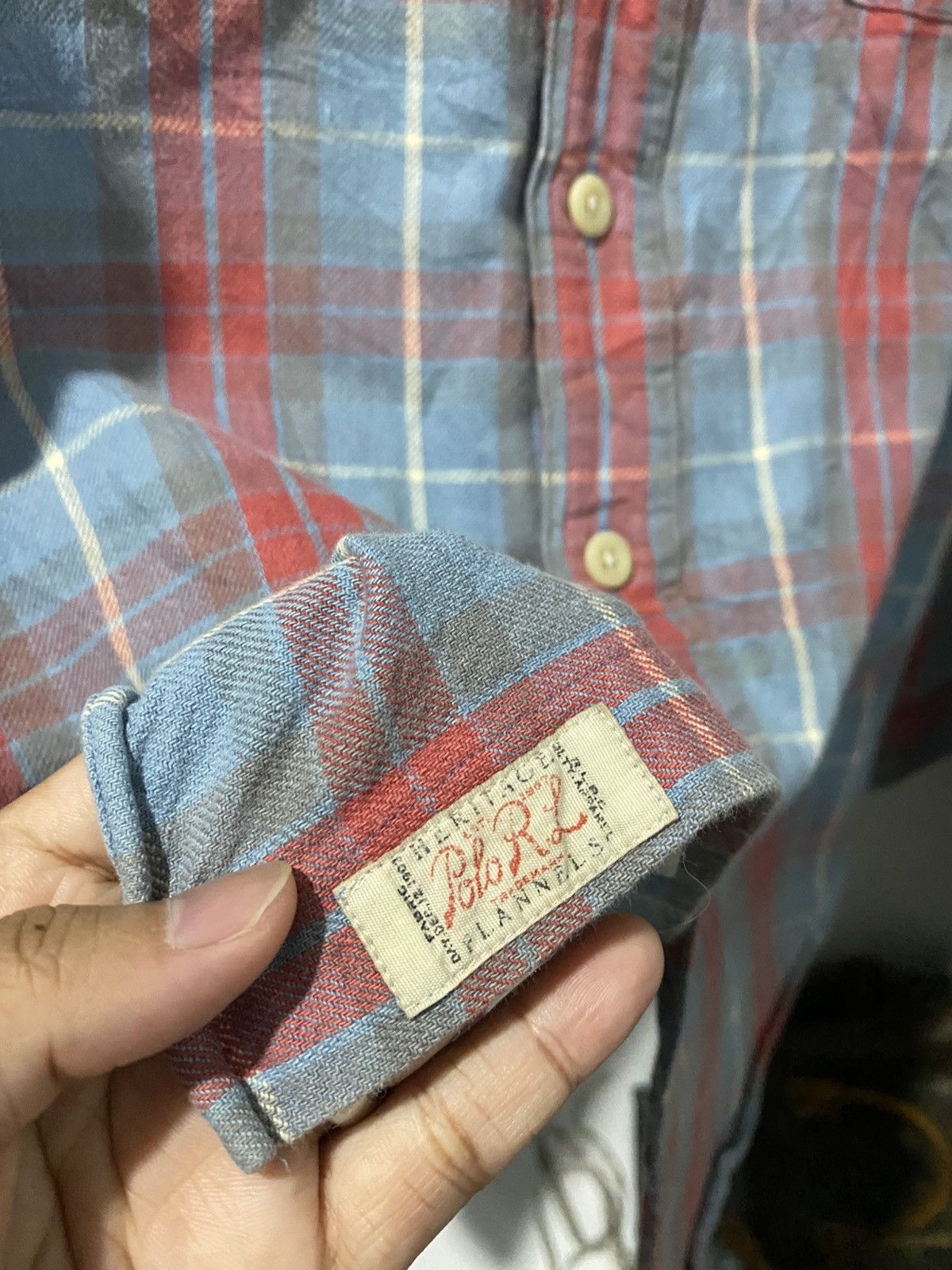 Polo Ralph Lauren Polo RL Flannel 90s Vintage Size US M / EU 48-50 / 2 - 6 Thumbnail