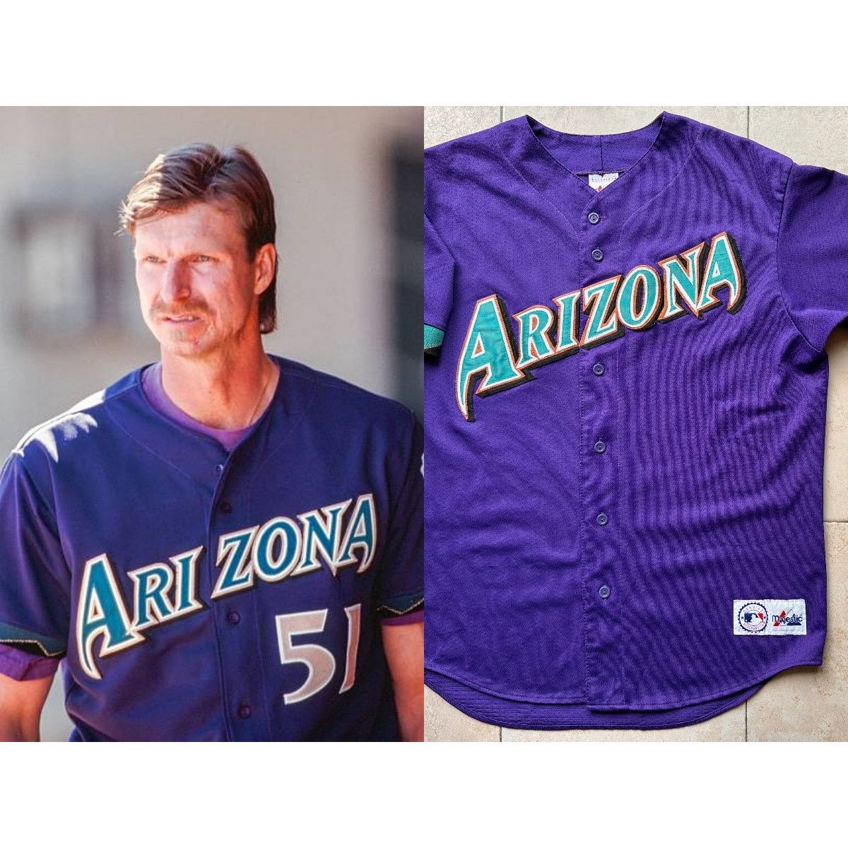 Arizona Diamondbacks Vintage 90s NWT Deadstock Starter Satin