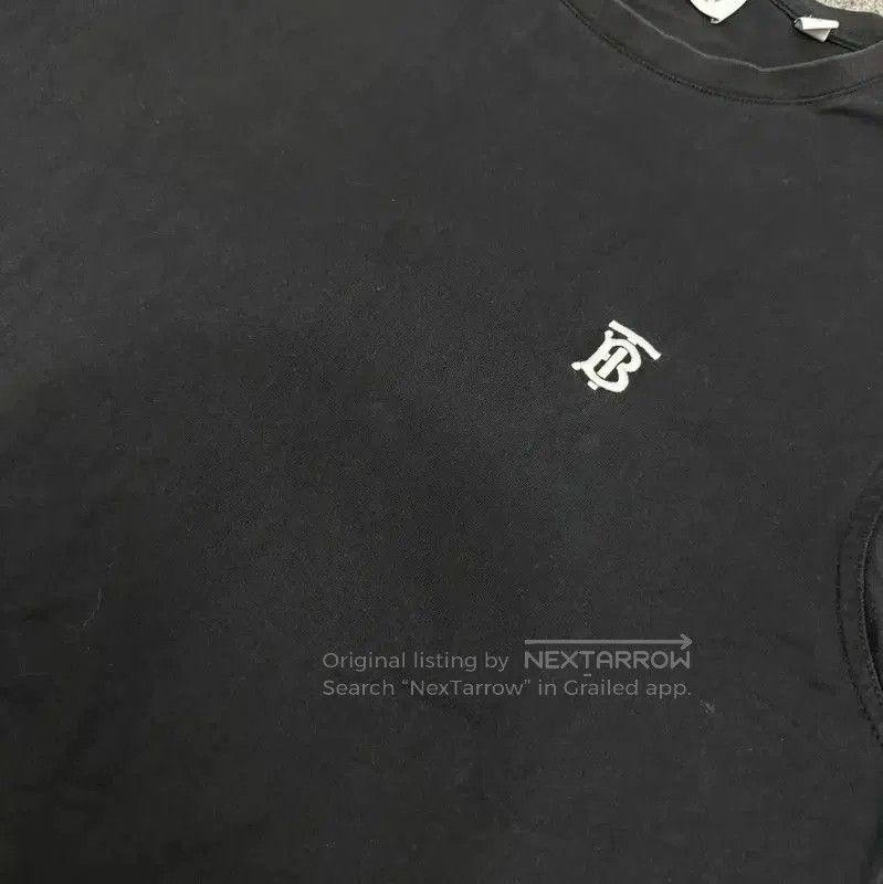 Burberry Burberry Black Cotton Men's T. Size US M / EU 48-50 / 2 - 3 Thumbnail