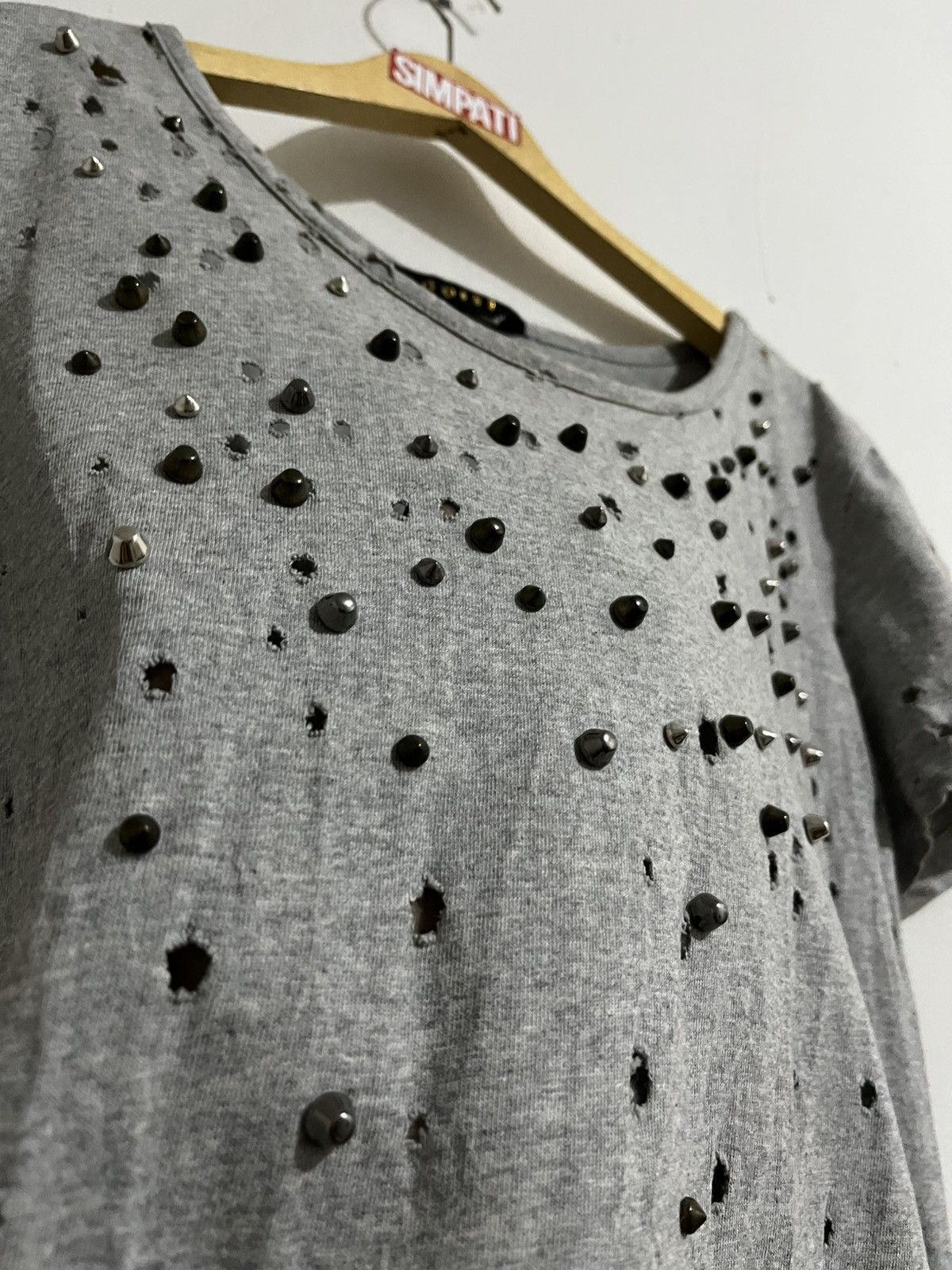 Japanese Brand Vintage Egoist Distressed t shirt If six was nine style Size US M / EU 48-50 / 2 - 5 Thumbnail