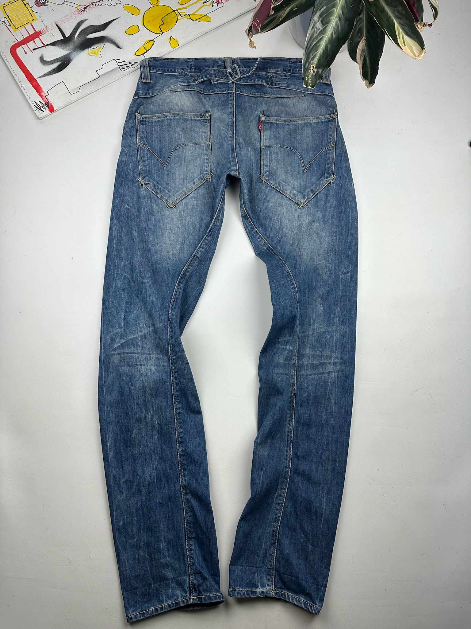 Levi's Vintage Levis Engineered Twisted Jeans Tag W32 Size US 32 / EU 48 - 1 Thumbnail