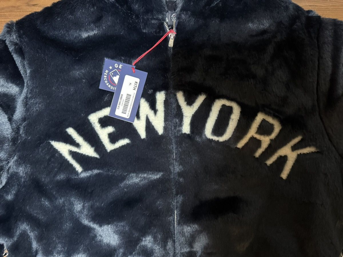Kith × New York Yankees Kith for the NY Yankees Faux Fur Jacquard Jaysen Hoodie XL Size US XL / EU 56 / 4 - 10 Thumbnail