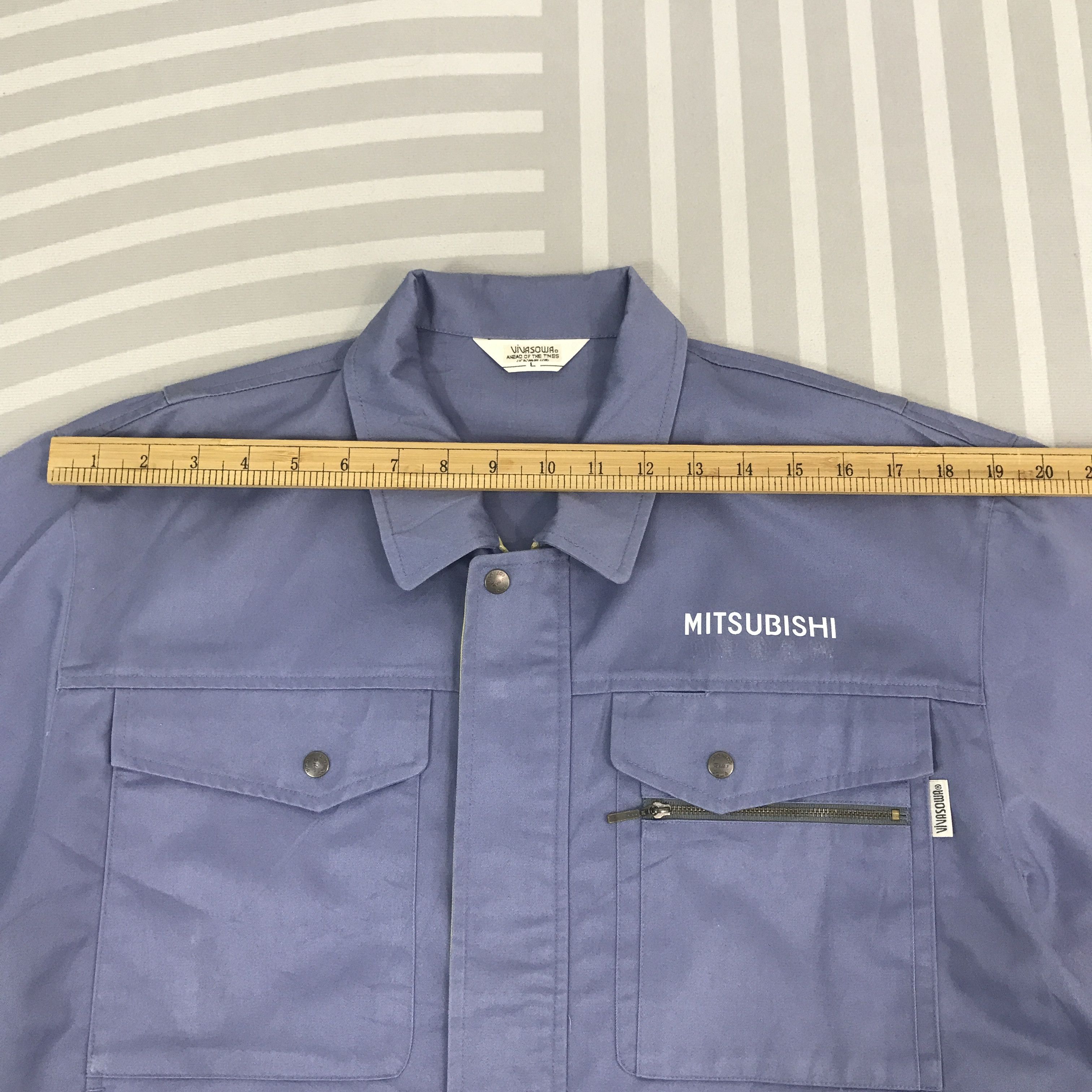 Japanese Brand × Vintage Vintage Mitsubishi x ralliart Racing Jacket Size US L / EU 52-54 / 3 - 5 Thumbnail
