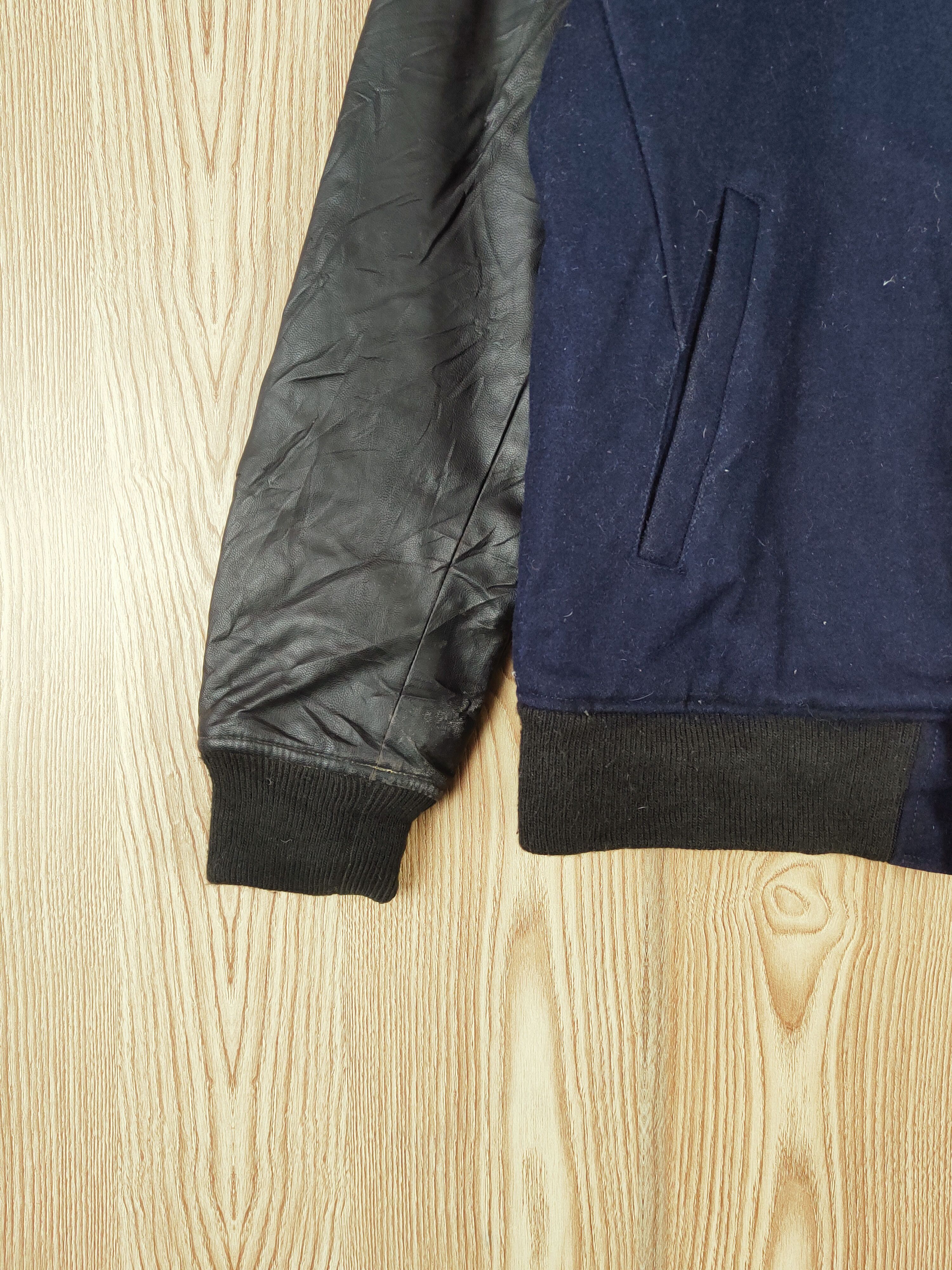 HARE × Japanese Brand Hare Navy Black Leather Jackets #W666 Size US S / EU 44-46 / 1 - 4 Thumbnail
