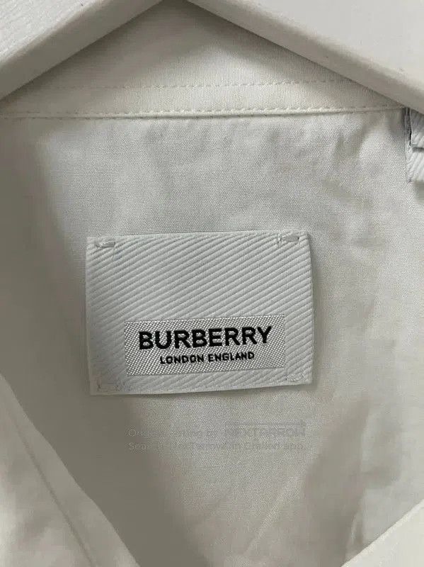 Burberry Burberry Men's White Long Sleeve Shirt. Size US M / EU 48-50 / 2 - 7 Thumbnail