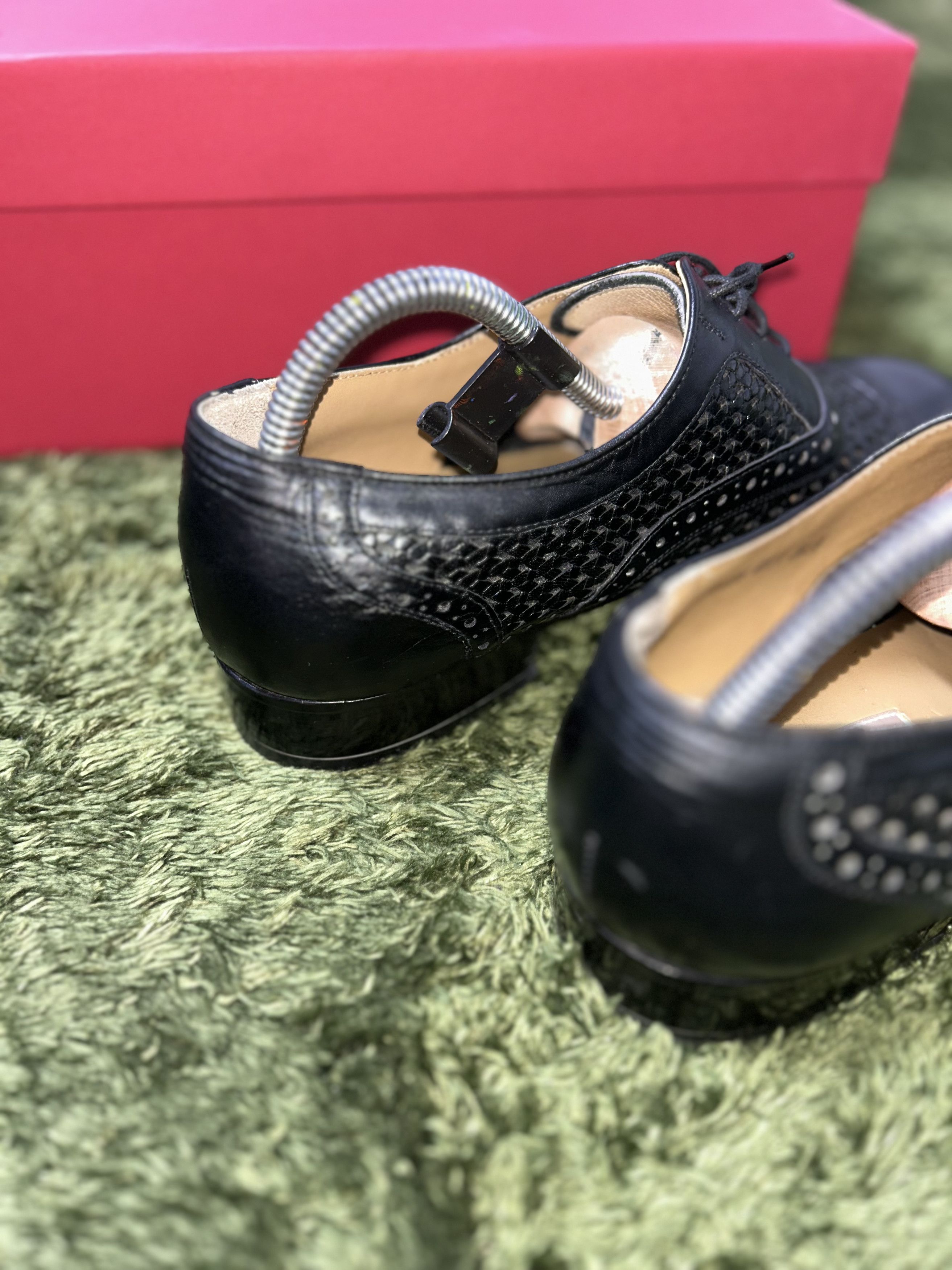 Balenciaga [EU 42] old balenciaga leather dress shoes black Size US 9 / EU 42 - 6 Thumbnail