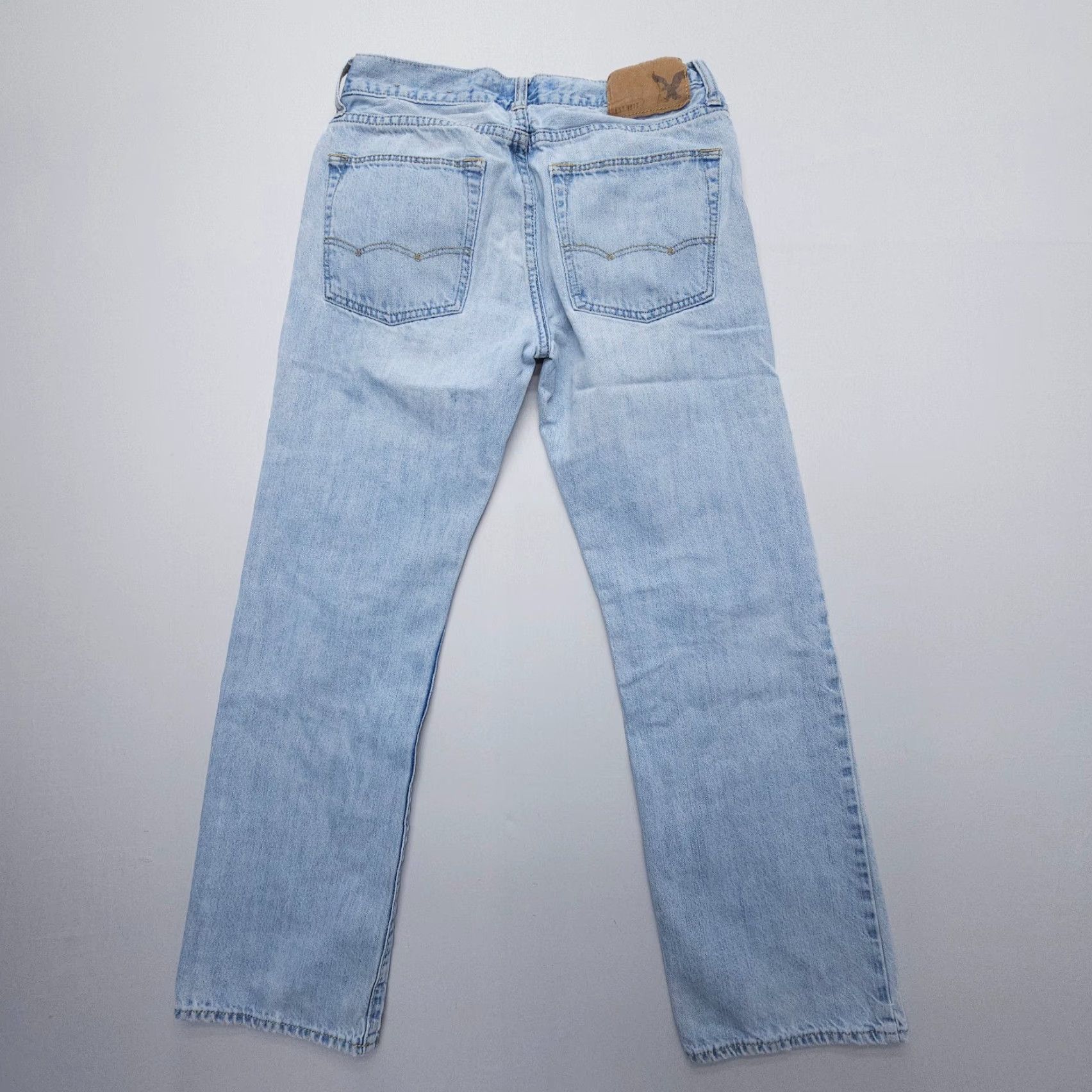American Eagle Outfitters VINTAGE American Eagle Outfitters Jeans 28 x 30 Light Wash Denim Bootcut Mens Regular Blue 5-Pocket Southwestern 90s? Size US 28 / EU 44 - 2 Thumbnail