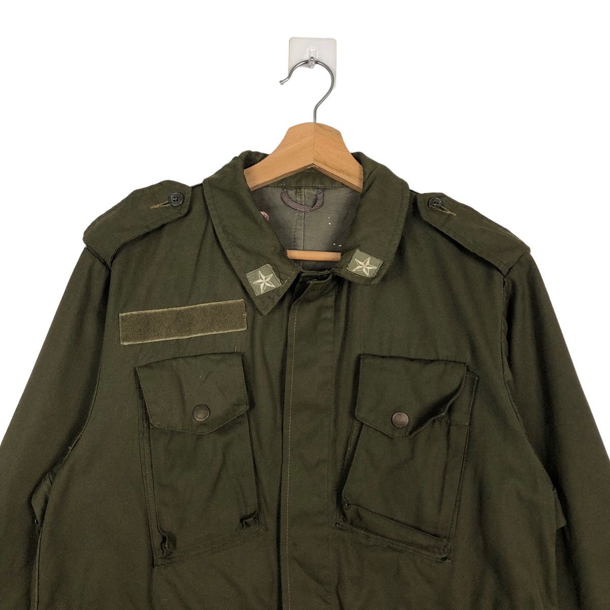 Vintage 🔥True Vintage Inspector Jacket Multi Pocket Cargo Biker Size US M / EU 48-50 / 2 - 3 Thumbnail