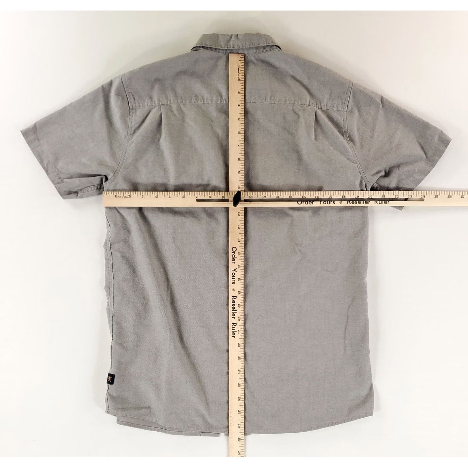 Roark Roark Shirt Button Up Short Sleeve Classic Fit Gray Mens M Size US M / EU 48-50 / 2 - 7 Thumbnail