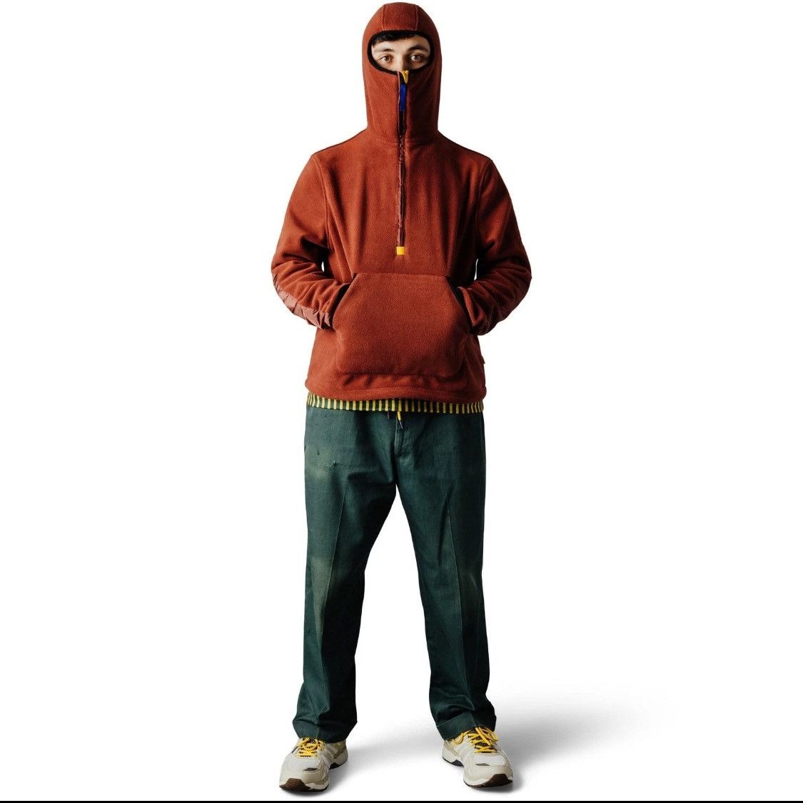 Bodega INCOGNITO HOODIE BODEGA BROWN Size US S / EU 44-46 / 1 - 2 Thumbnail