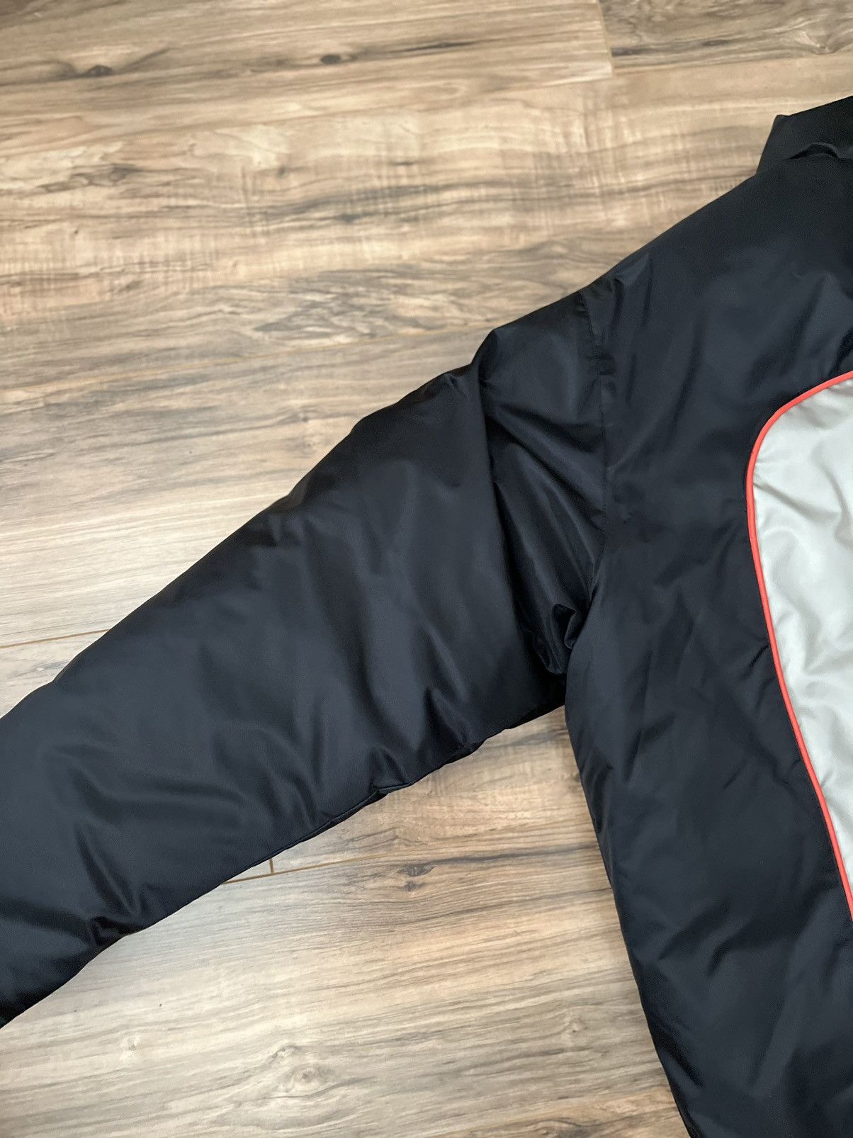 Supreme Supreme Stripe Puffer Jacket Size US XL / EU 56 / 4 - 18 Thumbnail