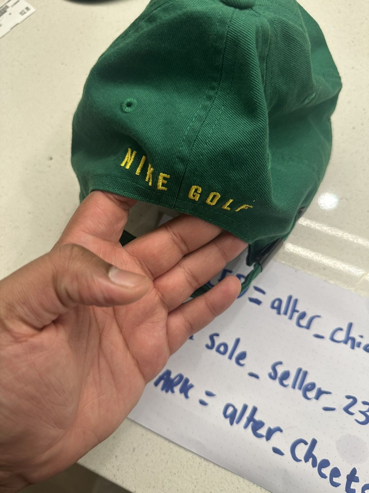 Nike Nike Masters Heritage 86 Praying Hands Hat Size ONE SIZE - 2 Thumbnail