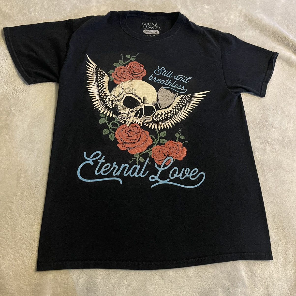 Other Skull Shirt Men Medium Black Graphic Skeleton Streetwear Tee Size US M / EU 48-50 / 2 - 1 Thumbnail