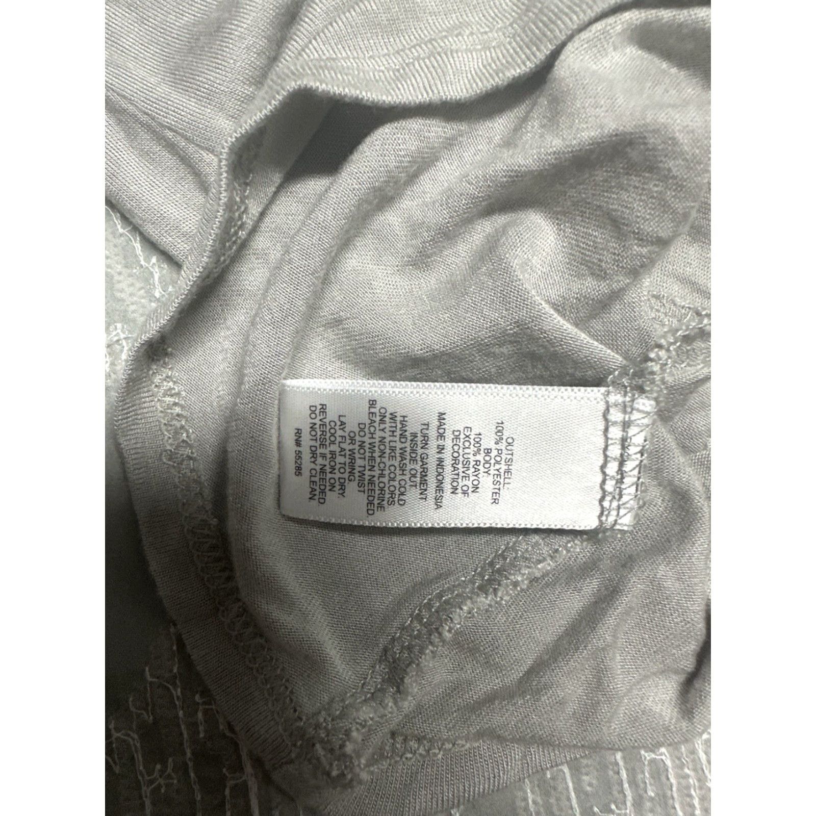Express Express Women's Embellished Sleeveless Tank Top Grey M Size M / US 6-8 / IT 42-44 - 5 Thumbnail
