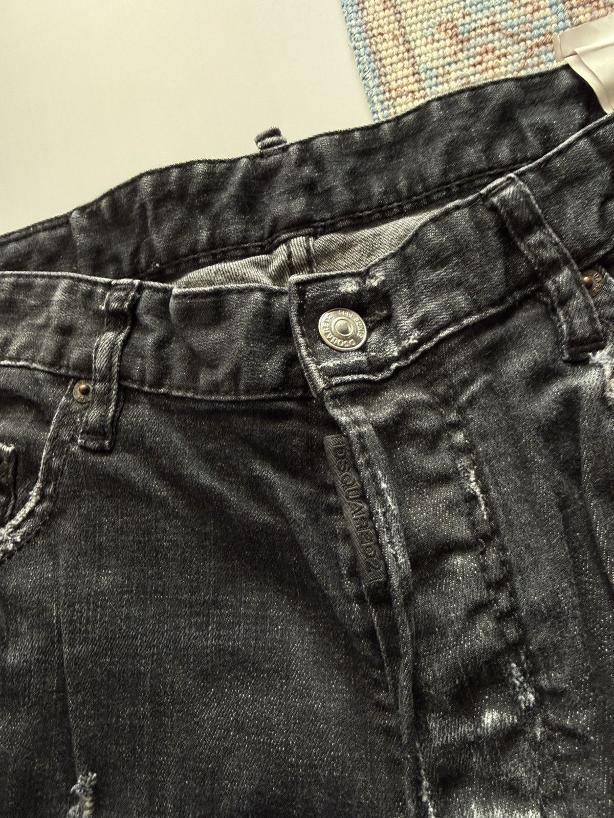 Dsquared2 Dsquared 2 ICON Distressed Jeans Denim Pants Size US 32 / EU 48 - 11 Thumbnail