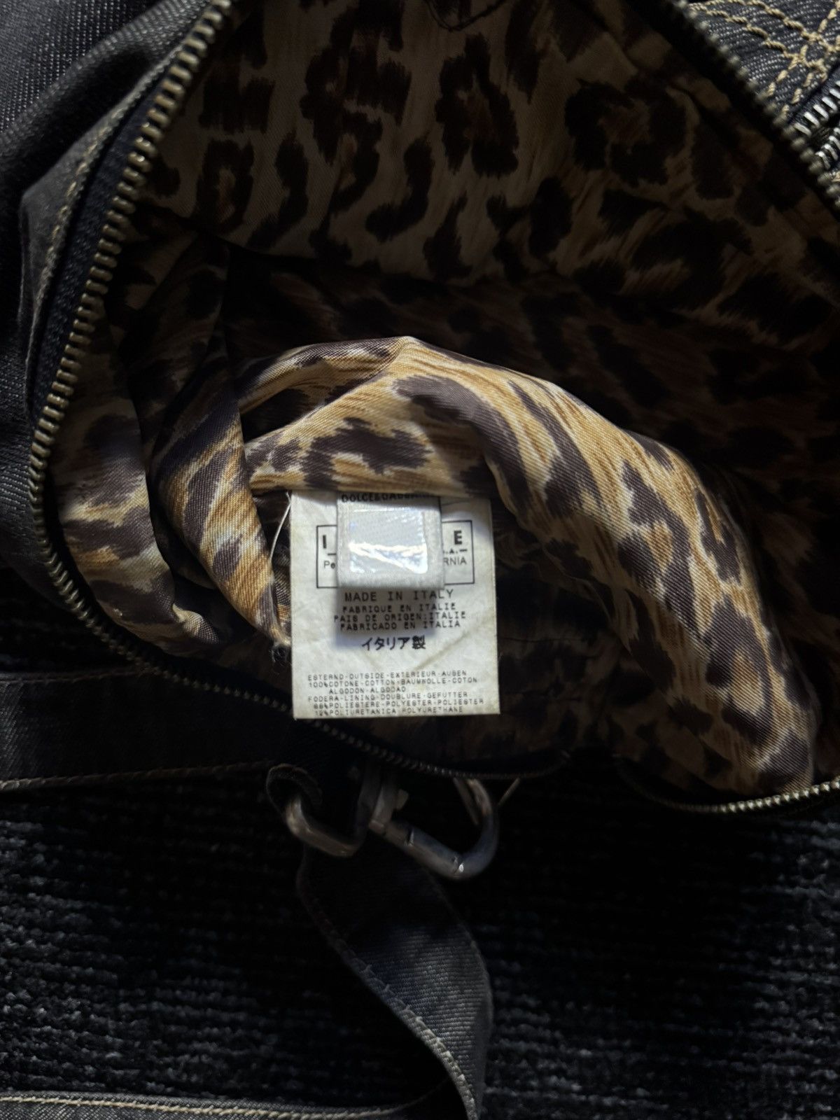 Dolce & Gabbana Vintage Dolce Gabbana Denim Messenger Bag Size ONE SIZE - 8 Thumbnail