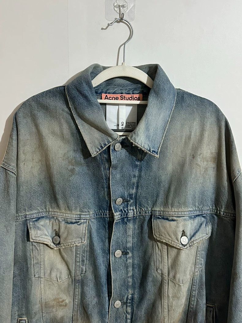 Acne Studios acne studios Mud-dyed aged denim jacket Size US XS / EU 42 / 0 - 3 Thumbnail