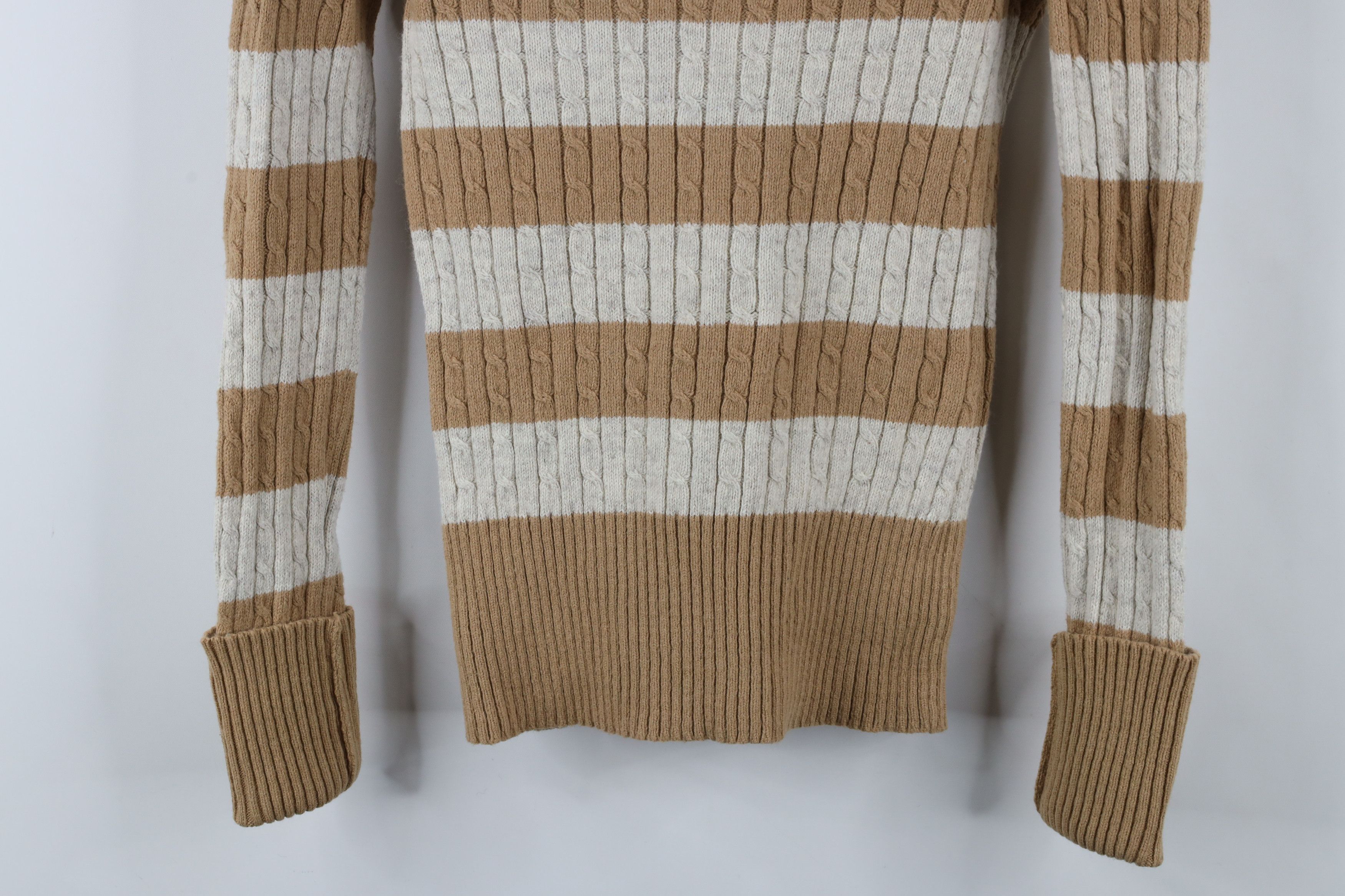 American Eagle Outfitters × Vintage Vintage Y2K American Eagle Outfitters Cable Knit Sweater Size M / US 6-8 / IT 42-44 - 11 Thumbnail