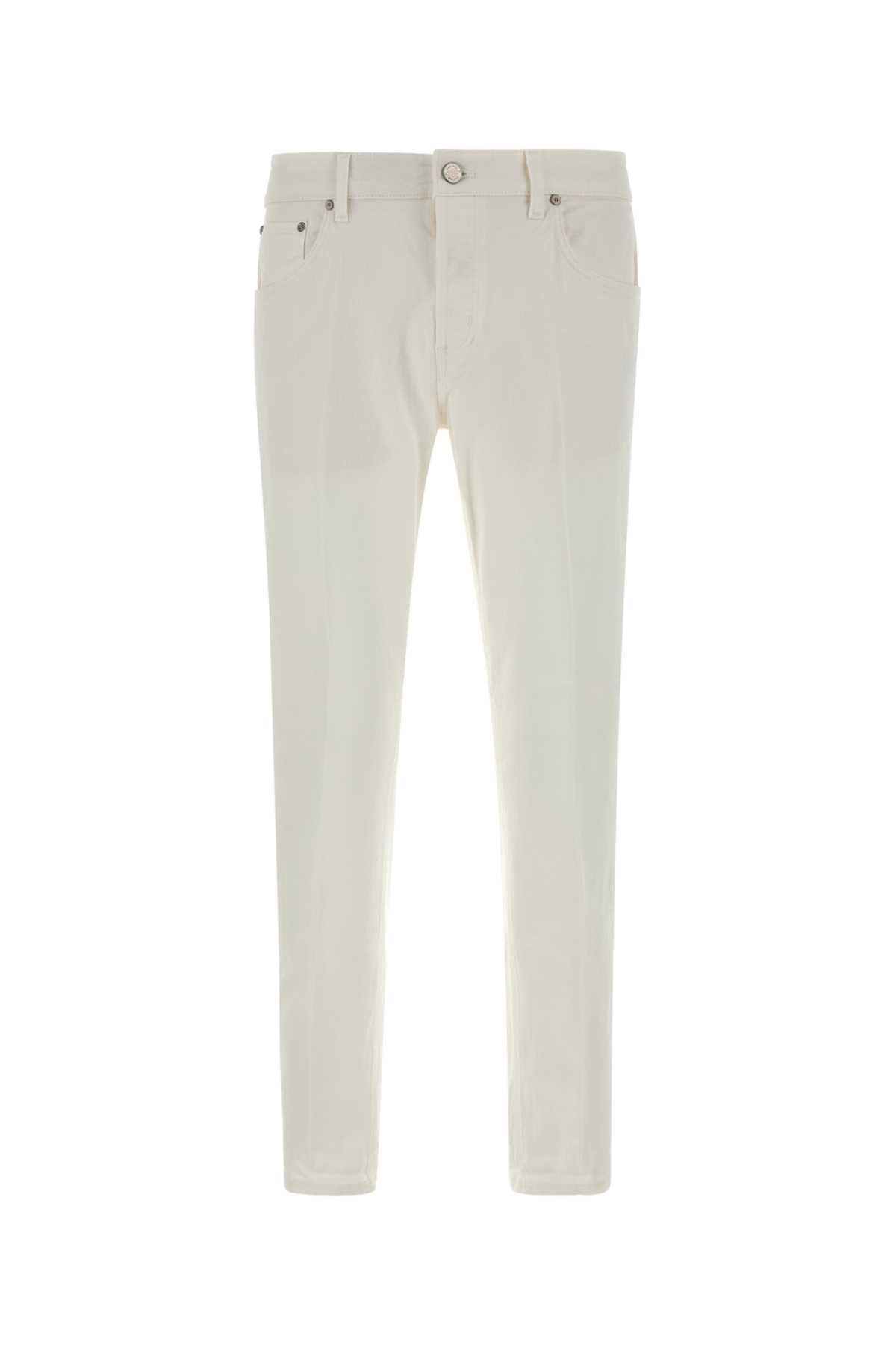 PT Torino White Stretch Denim Jeans Size US 36 / EU 52 - 1 Thumbnail