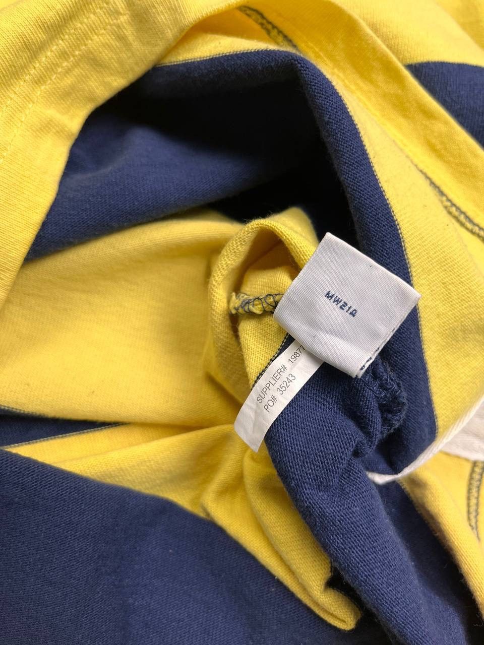 Vintage Vintage Polo Ralph Lauren Striped Boxy Rugby Shirt Y2K L Size US L / EU 52-54 / 3 - 4 Thumbnail