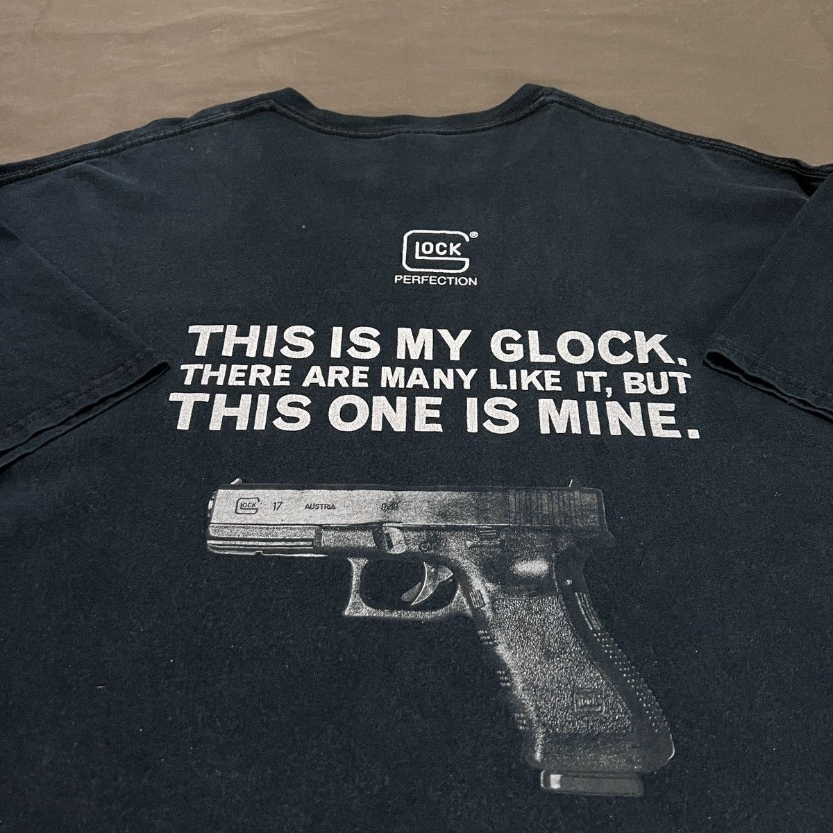 Vintage Vintage Y2K Glock Perfection Pistol Handgun Drill Tee 2XL Size US XXL / EU 58 / 5 - 3 Thumbnail
