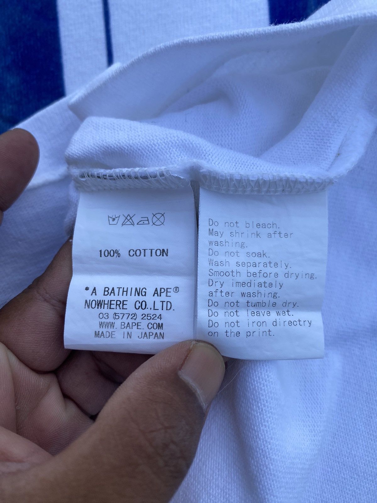 Bape BAPE 93 3/4 Sleeve Tee Size US M / EU 48-50 / 2 - 15 Thumbnail