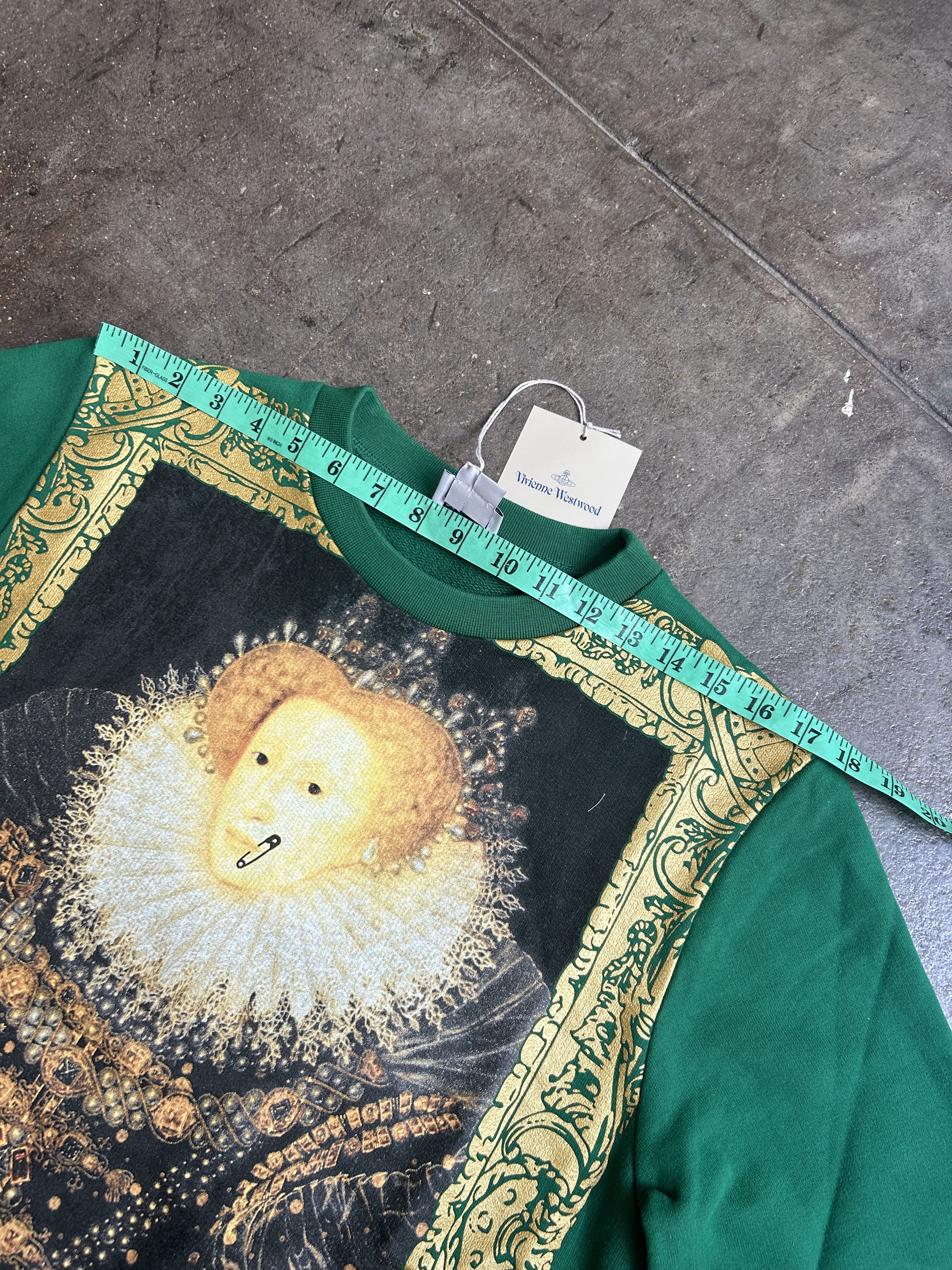 Vivienne Westwood 2014 Brand New in Plastic Renaissance Painting Sweater Size US S / EU 44-46 / 1 - 12 Thumbnail
