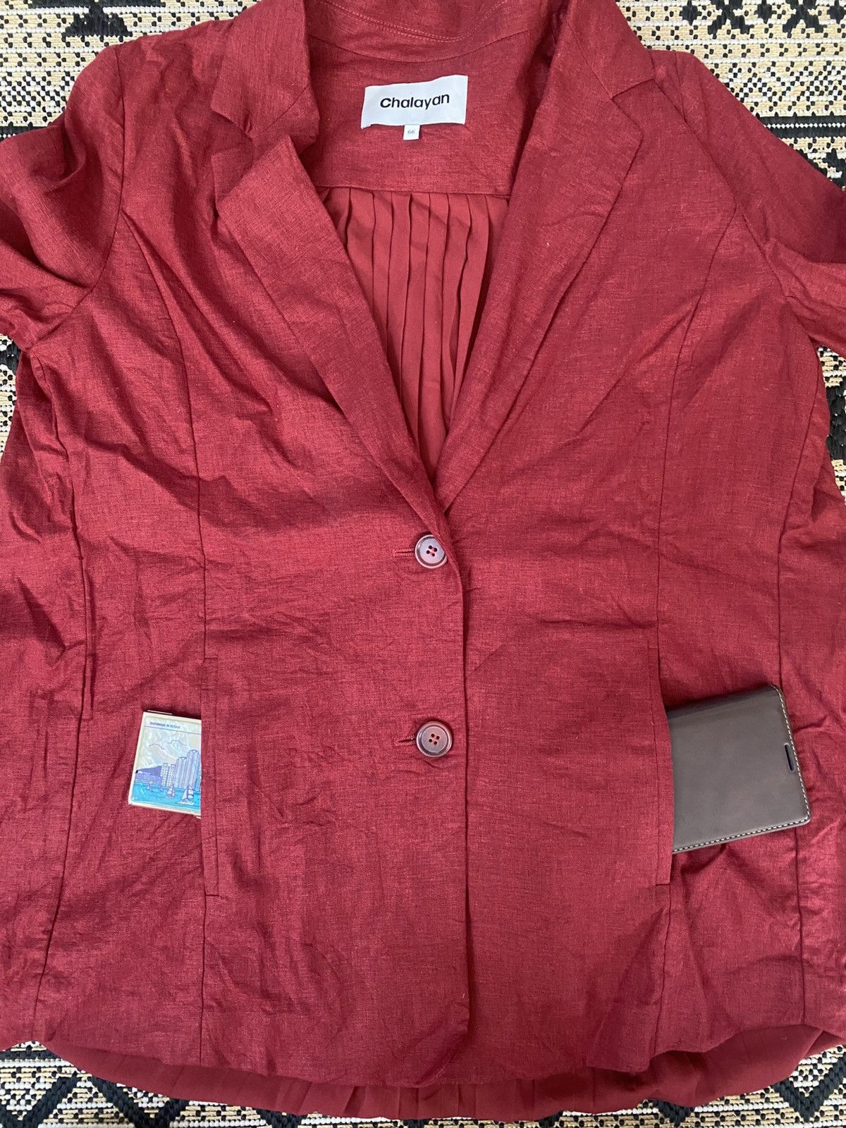 Hussein Chalayan Hussein Chalayan Pleated Back Blazer Avant Garde Archive Size US M / EU 48-50 / 2 - 7 Thumbnail