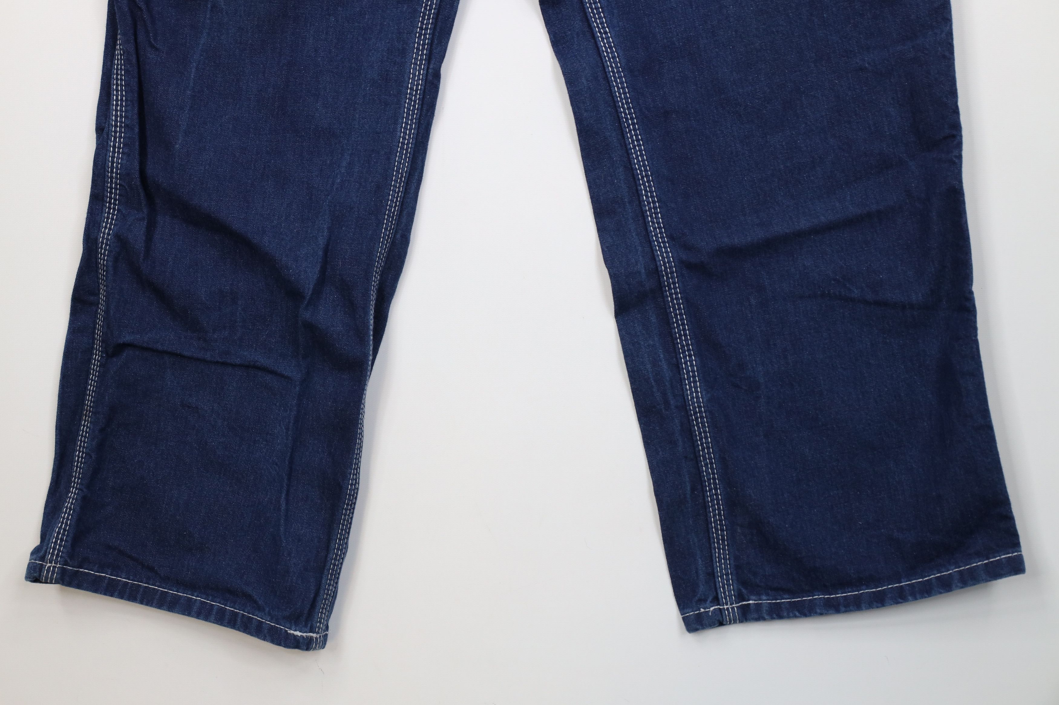 Carhartt Vintage Y2K Carhartt FR Resistant Wide Leg Dungaree Jeans Size US 40 / EU 56 - 4 Thumbnail