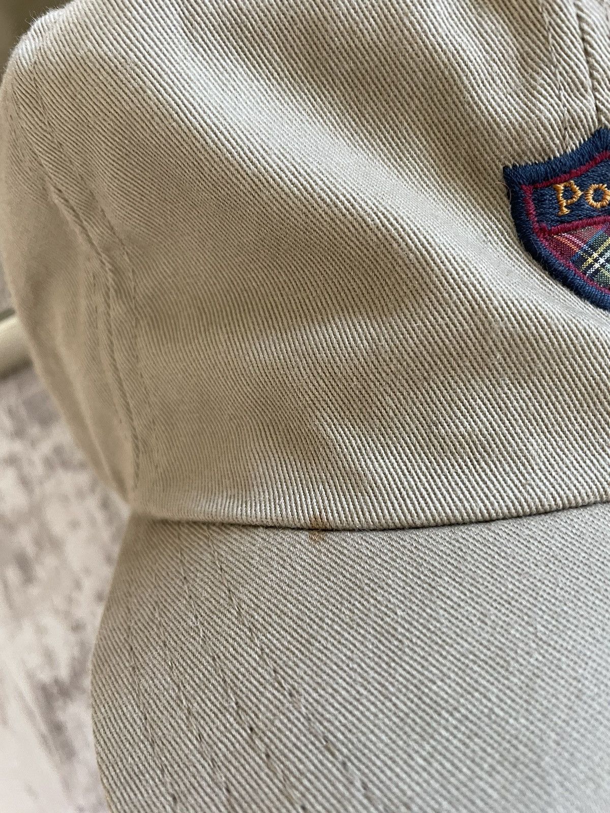 Polo Ralph Lauren × Vintage Polo Ralph Lauren Vintage 90’s Hat Cap Y2K Logo POLO Size ONE SIZE - 4 Thumbnail