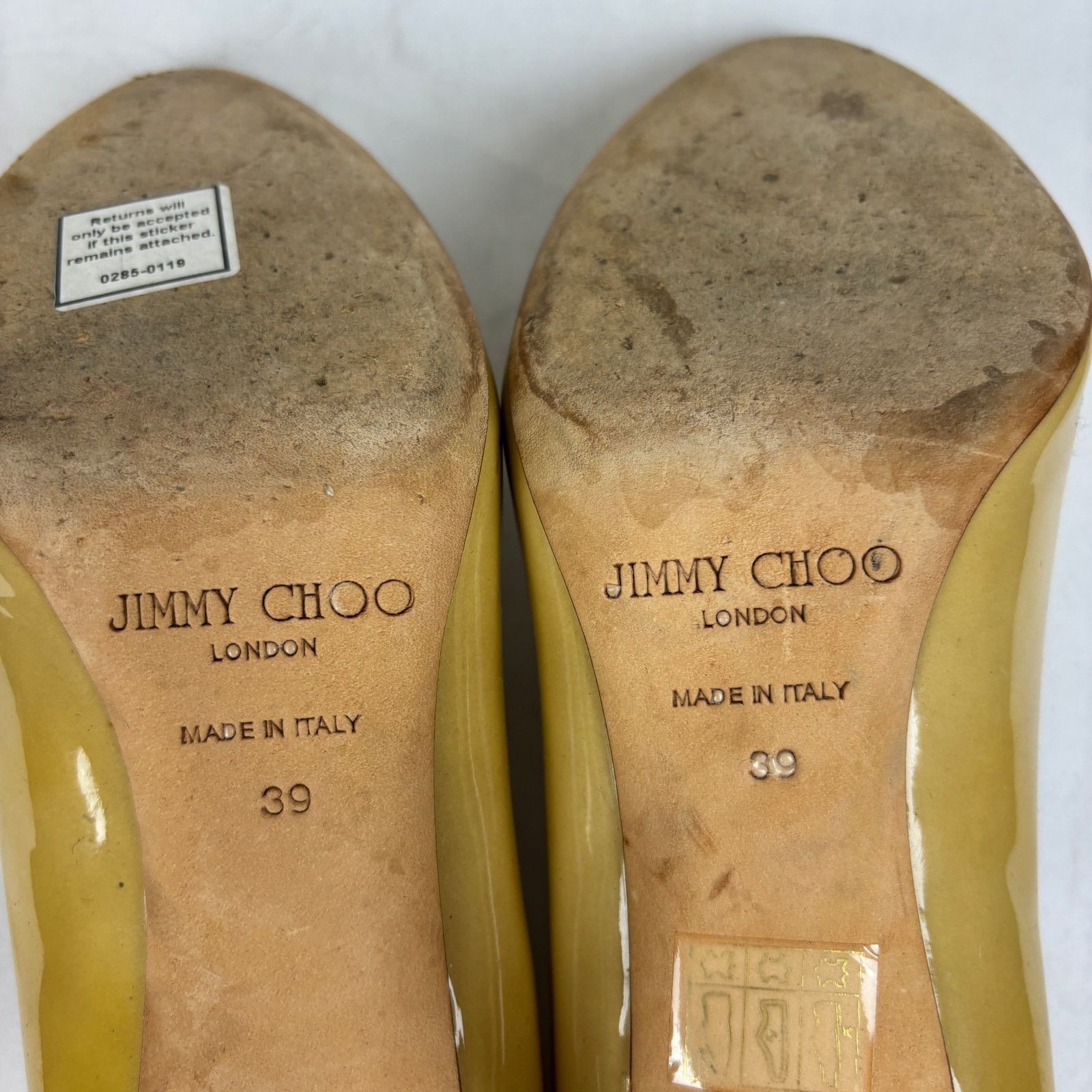 Jimmy Choo Jimmy Choo Patent Leather High Heels Pumps Women's 39 US 9 Size US 9 / IT 39 - 9 Thumbnail