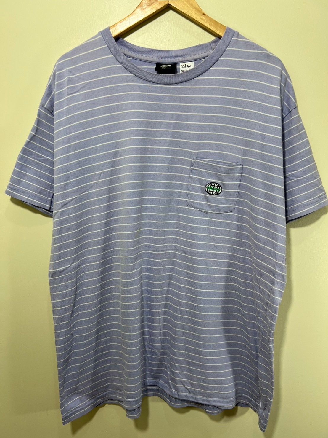 Stussy STUSSY Shirt Pocket Stripe bnz01 size M-XL Size US L / EU 52-54 / 3 - 3 Thumbnail
