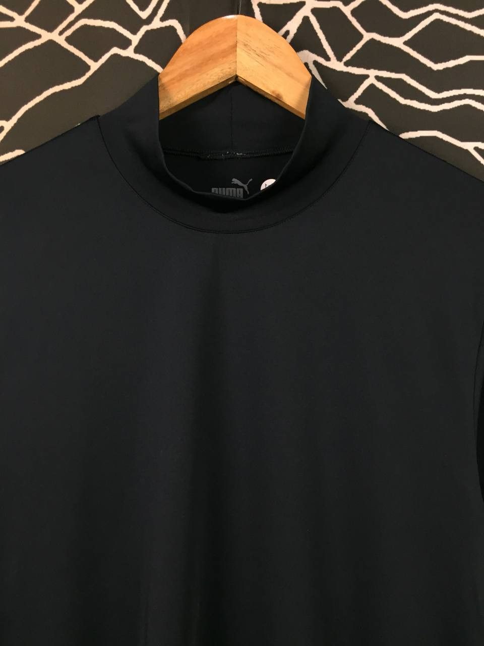 Puma PUMA Bodywear Mock Neck Long Sleeve Base Layer Size US S / EU 44-46 / 1 - 3 Thumbnail