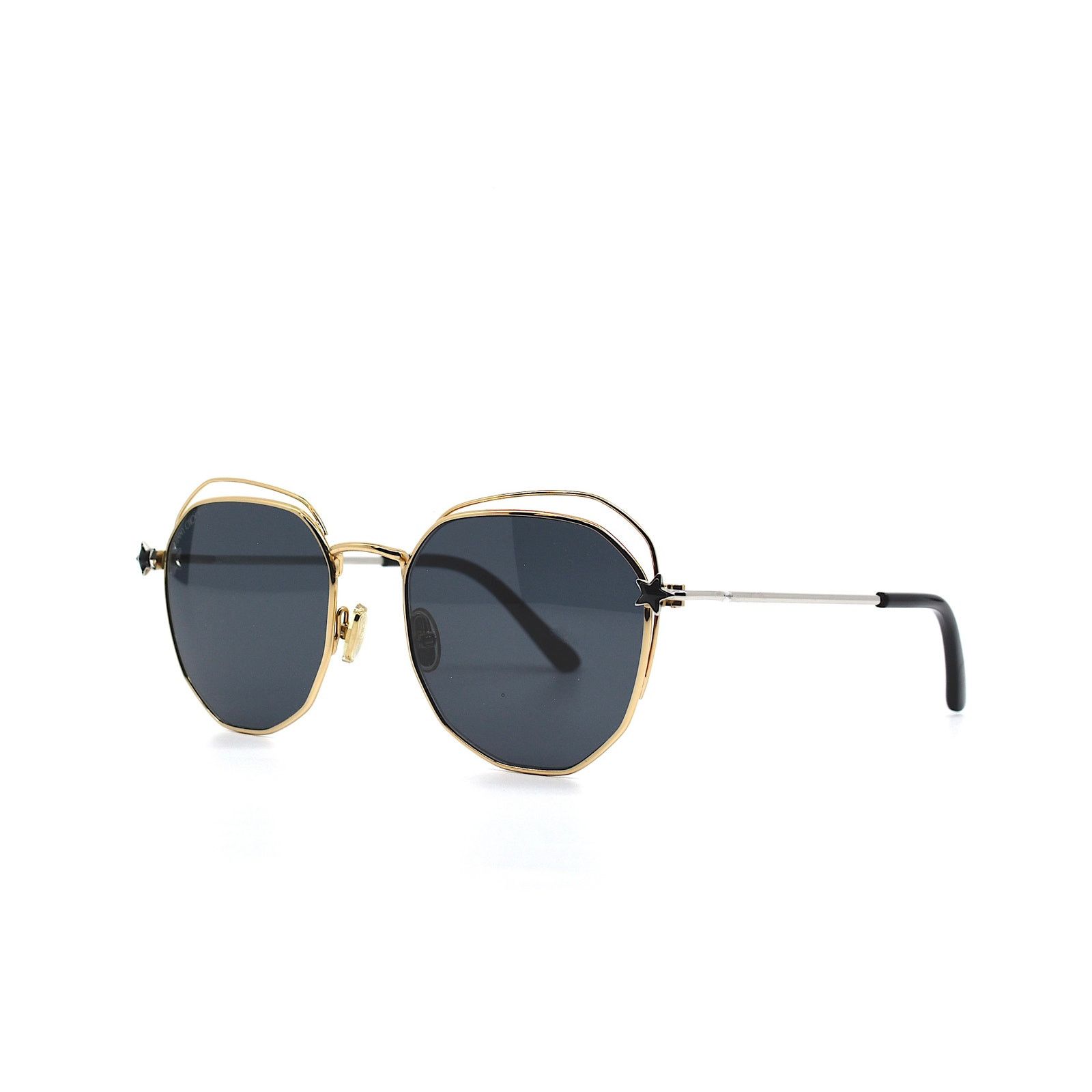 Jimmy Choo JIMMY CHOO FRANNY/S J5G GOLD GREY AUTHENTIC SUNGLASSES Size ONE SIZE - 3 Thumbnail