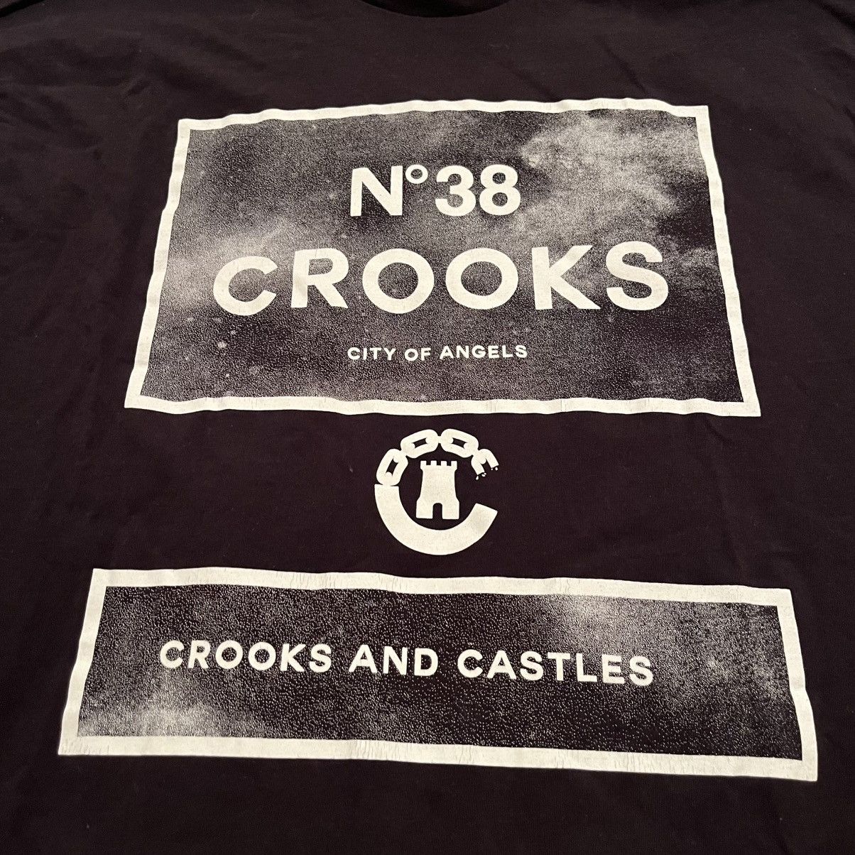 Crooks & Castles Crooks & Castles Klepto Dust Tee Black Size US XL / EU 56 / 4 - 2 Thumbnail